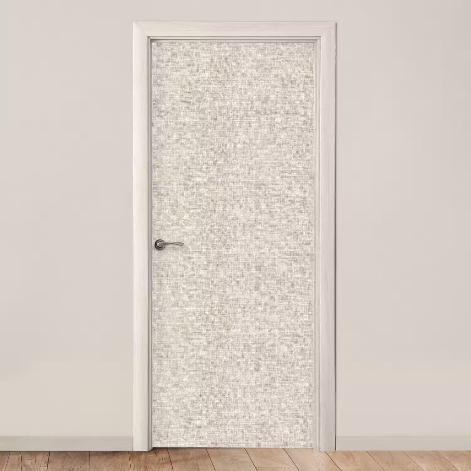 Linnen - Textuur - Beige deurposter klein 289 -3d_beige
