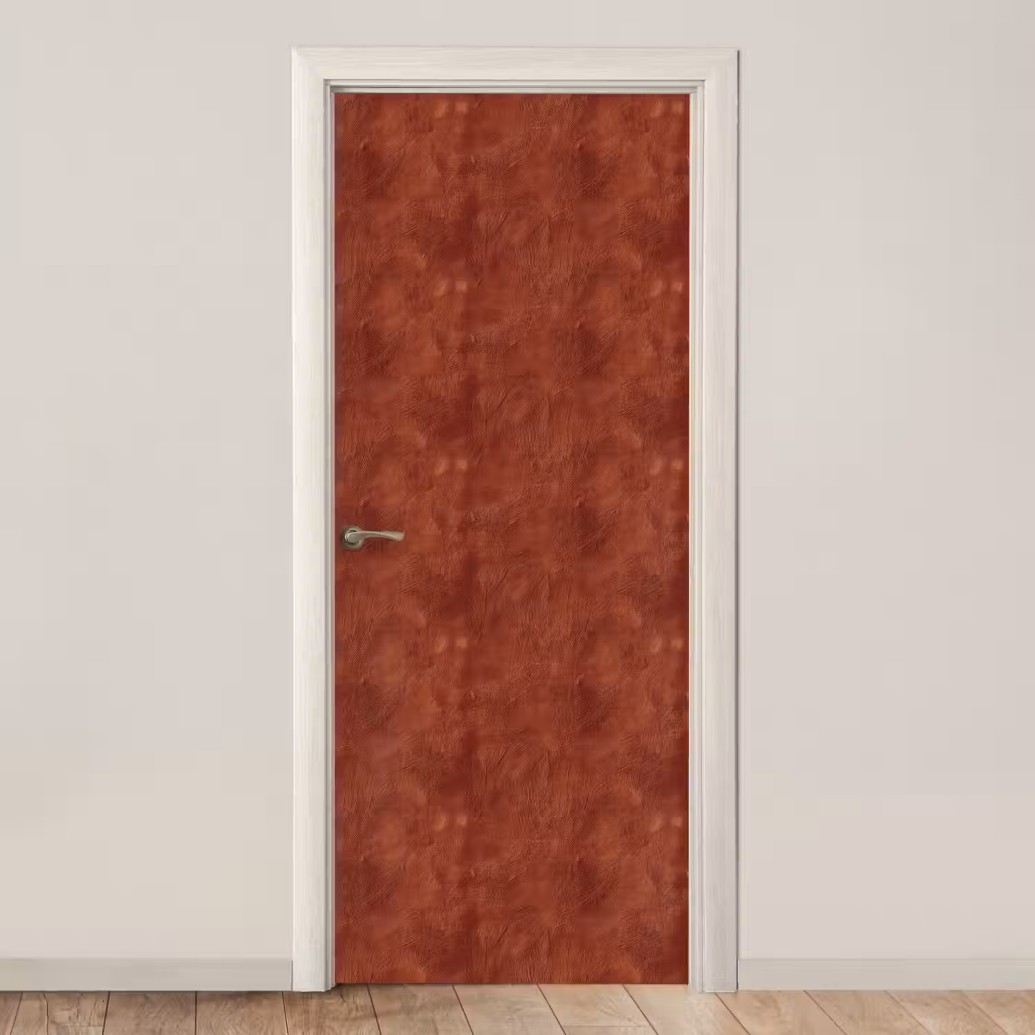 Stucwerk - Textuur - Terracotta deurposter klein 289 -3d_beige