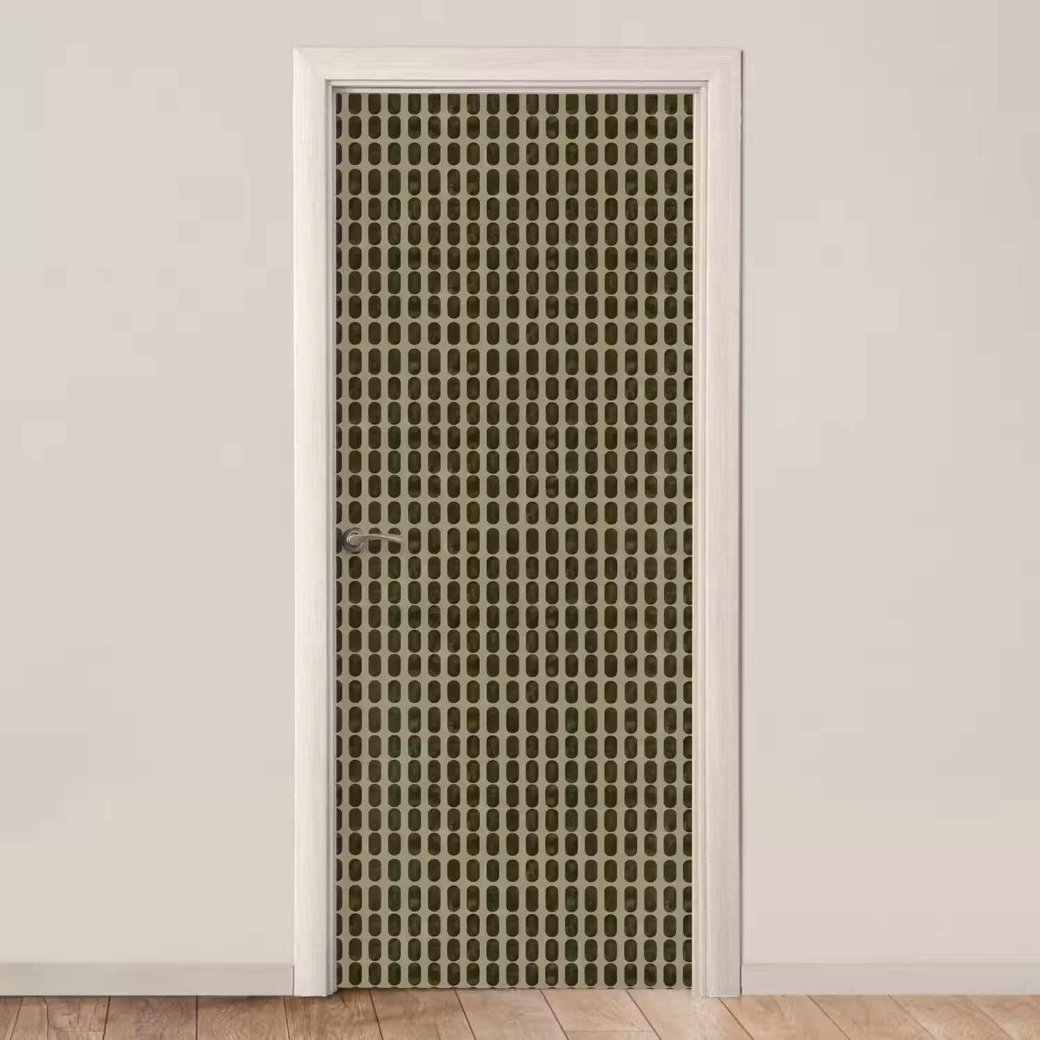 Ritmisch - Effect - Groen deurposter klein 289 -3d_beige