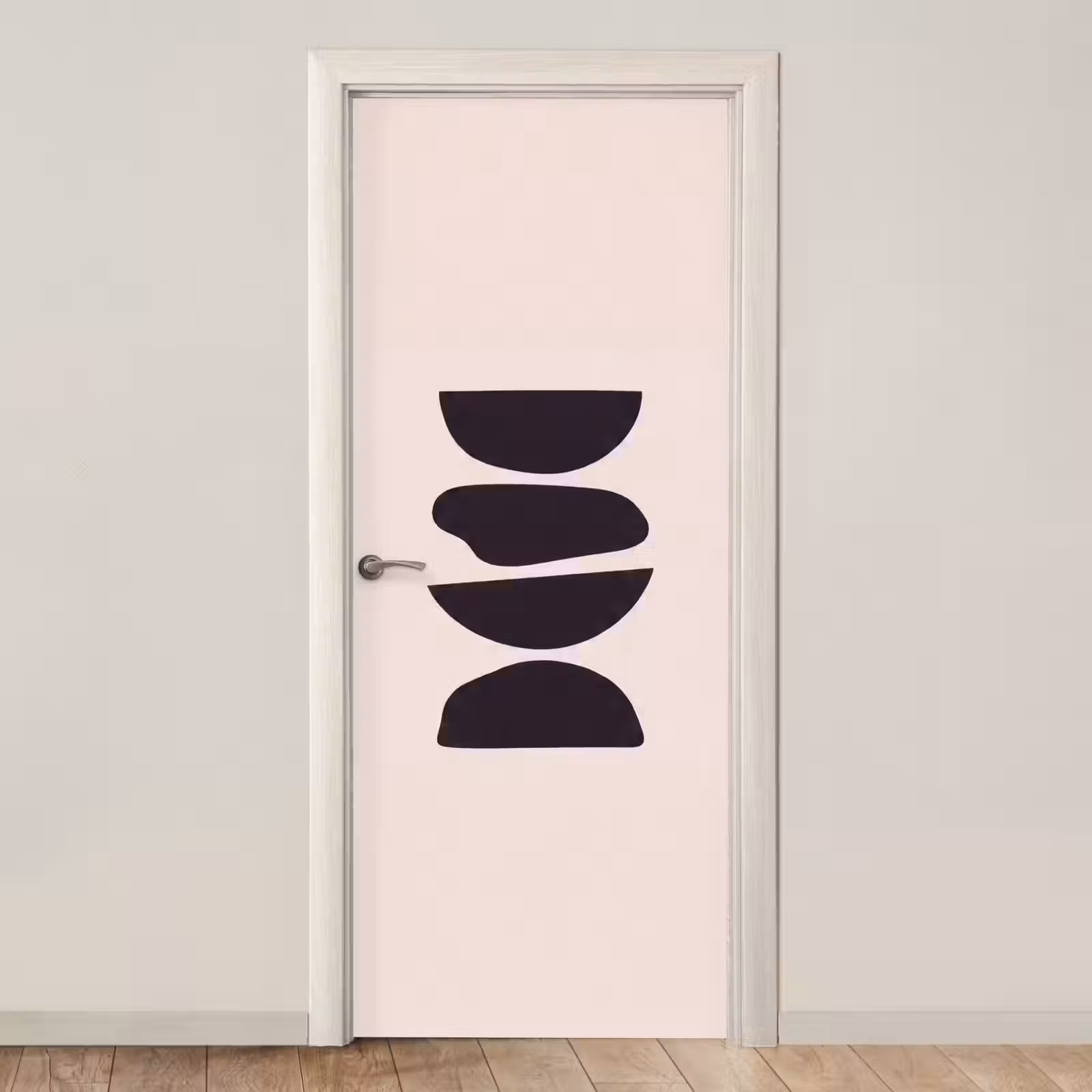 Door sticker - Shapes - Abstract - Modern - Vormen - Abstract - Modern deurposter klein