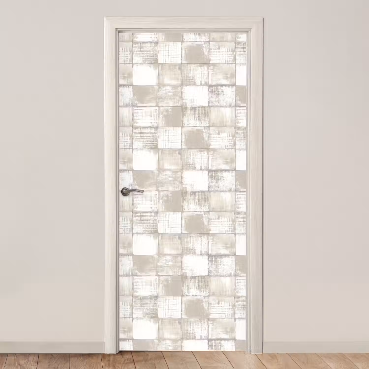 Tegel - Patroon - Verweerd deurposter klein 289 -3d_beige