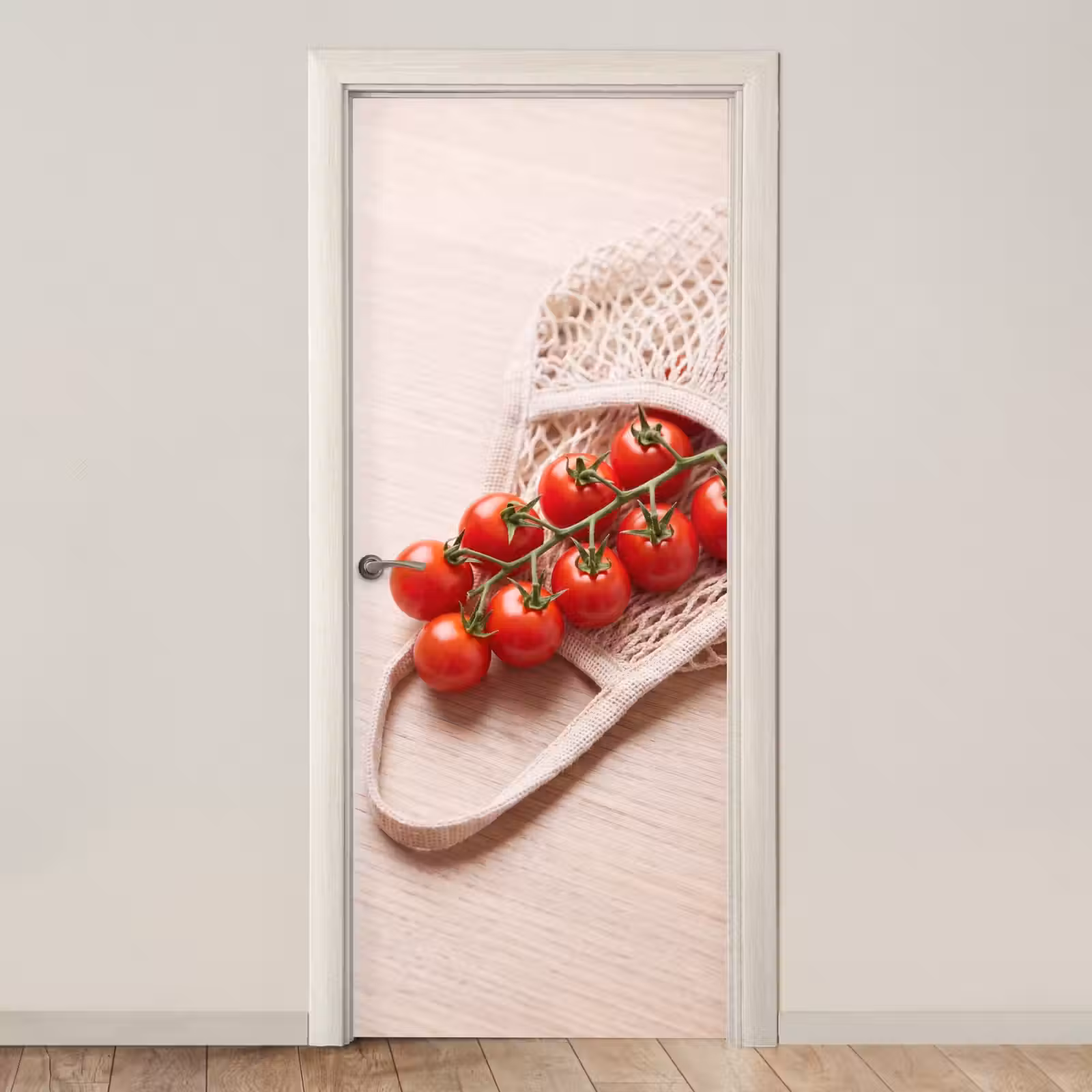 Door sticker - Tomatoes - Fresh - Food - Tomaten - Vers - Eten deurposter klein