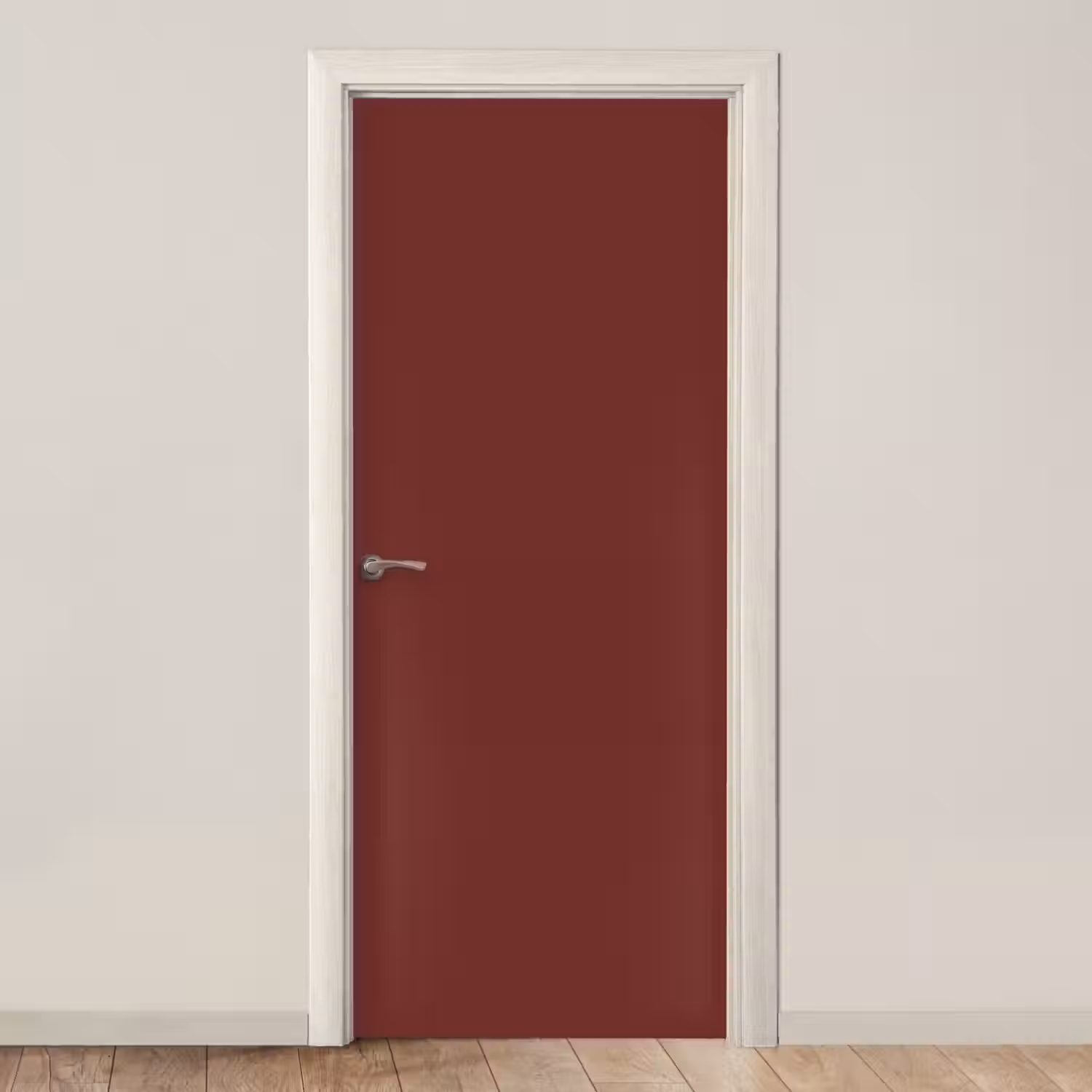 Valentine - Velvet - Rood deurposter klein 289 -3d_beige