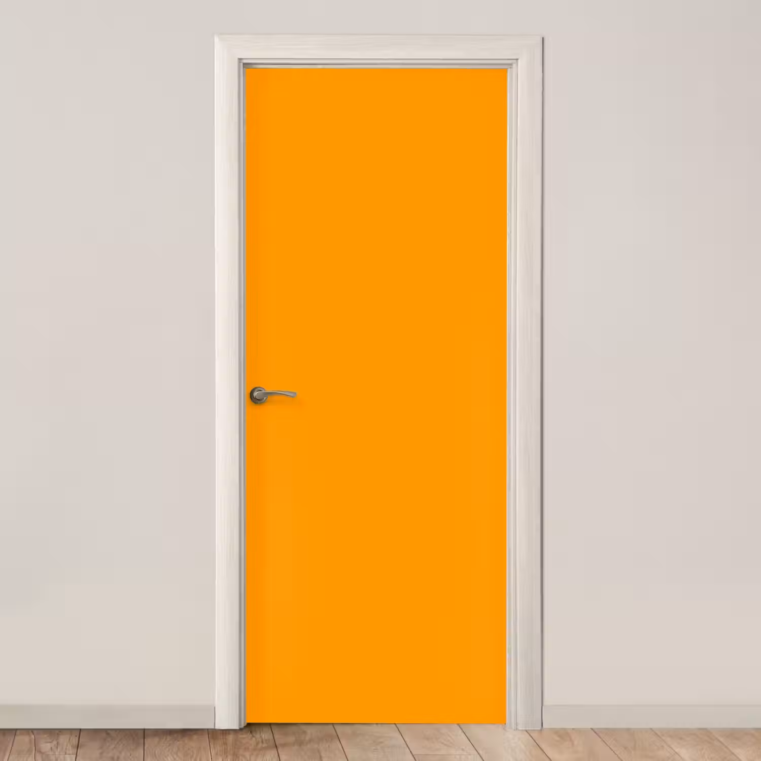 Warm - Ochre - Oranje deurposter klein 289 -3d_beige