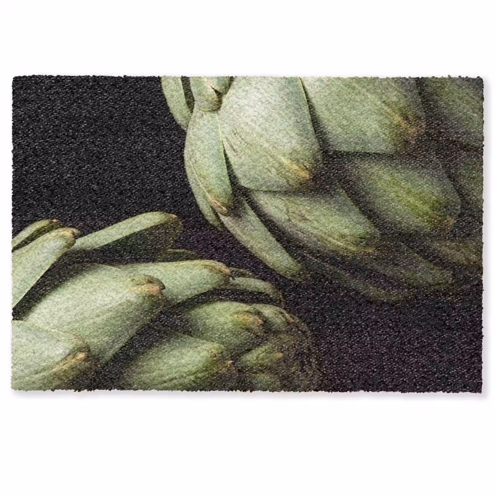 Doormat - Artichoke - Green - Food - Artisjok - Groen - Eten Deurmat klein