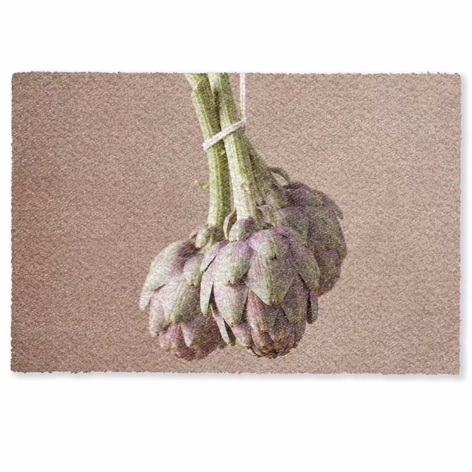 Doormat - Artichokes - Hanging - Vegetables - Artisjokken - Hangend - Groenten Deurmat klein