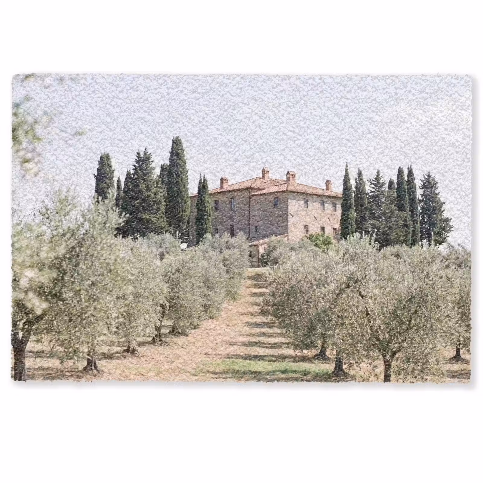 Doormat - Country house - olive tree - orchard - Landhuis - olijfboom - gaard Deurmat klein