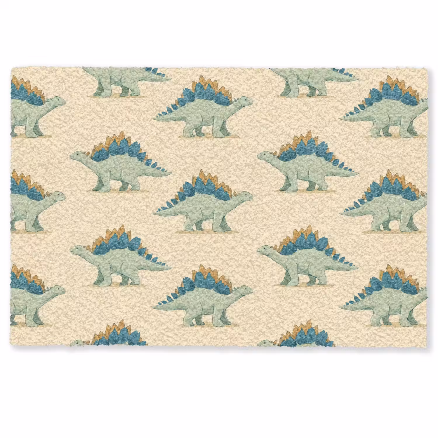 Dino - Patroon - Groen Deurmat klein 898 -zkaufland3d