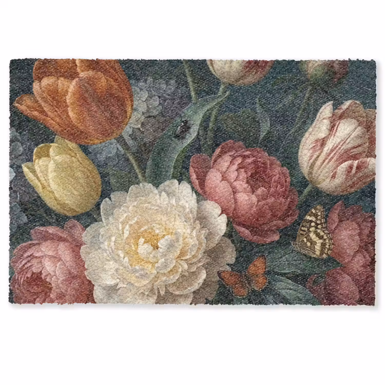 Bloemen - Boeket - Natuur - Klassiek - Donker Deurmat klein -zkaufland3d