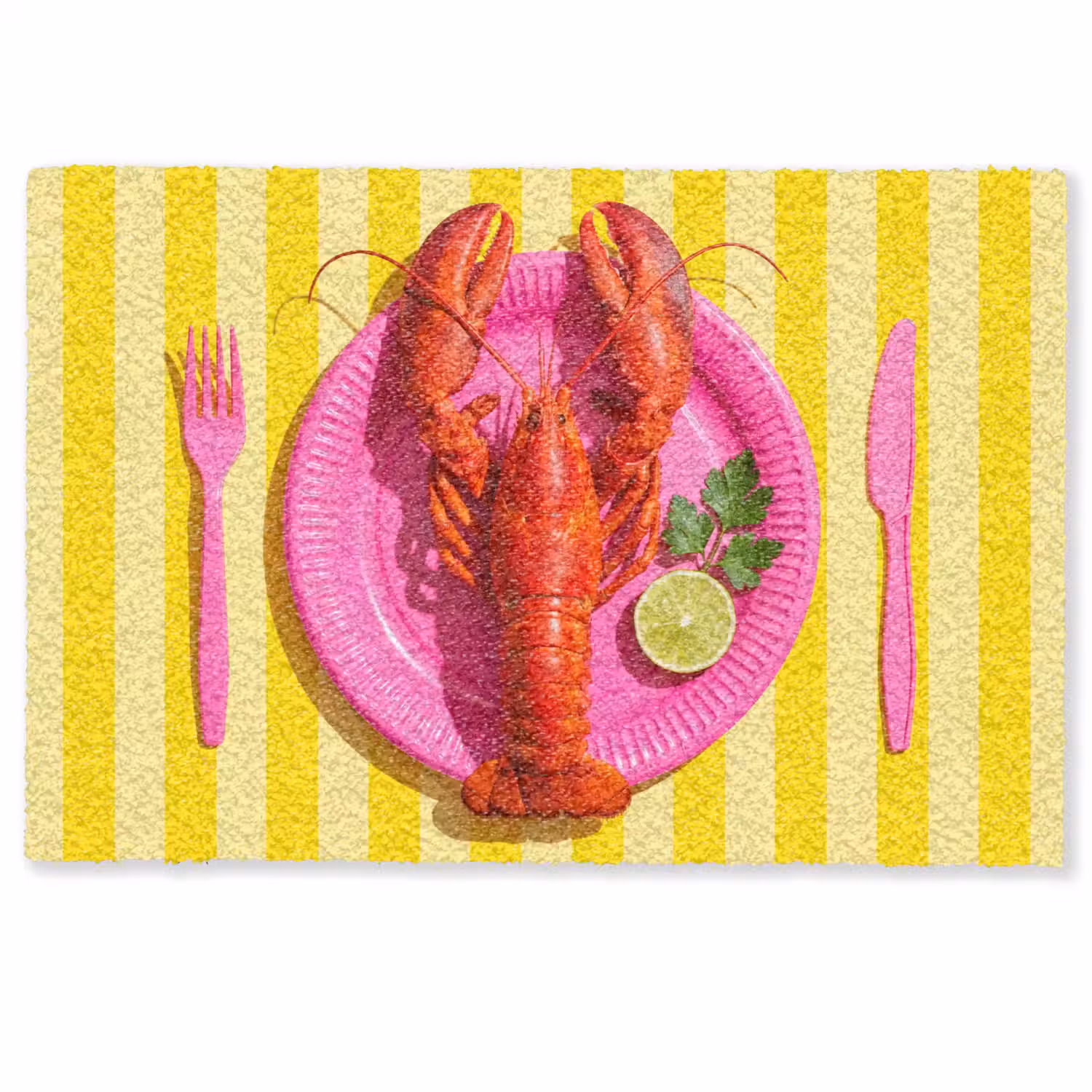 Eten - Roze - Geel - Modern - Culinaire Deurmat klein -zkaufland3d