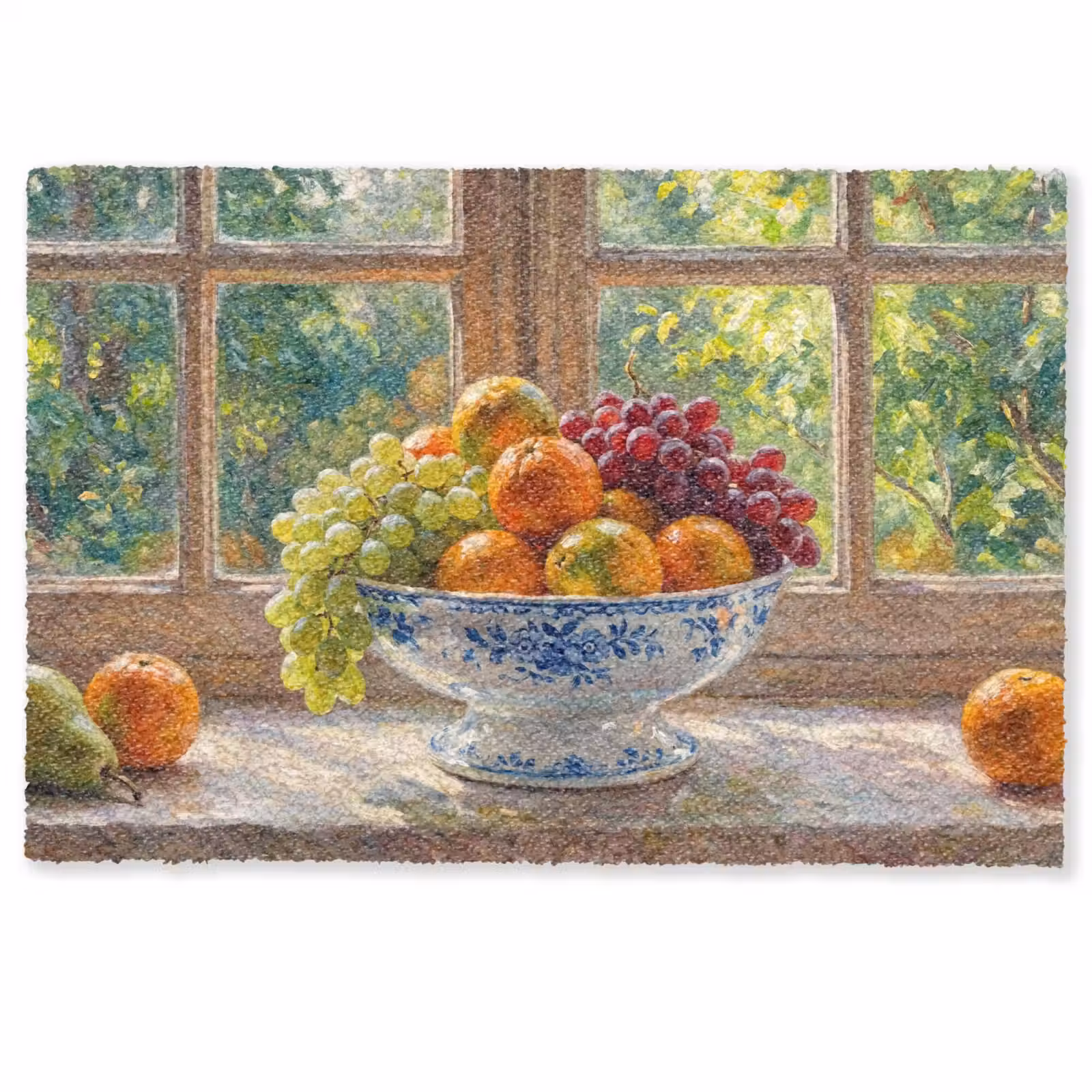Doormat - Fruit - Windowsill - Nature - Fruit - Vensterbank - Natuur Deurmat klein