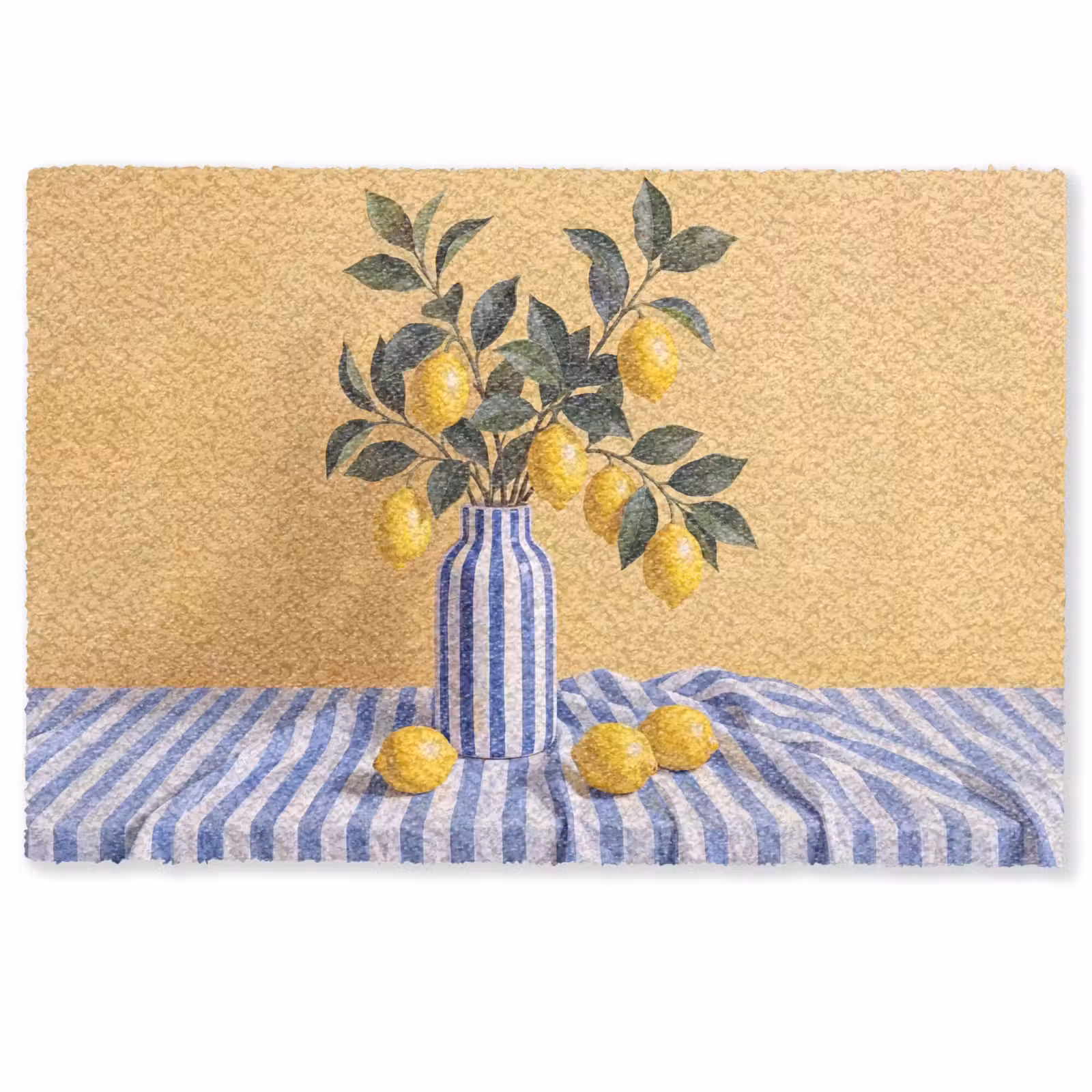 Doormat - Lemon - Still Life - Modern - Citroen - Stilleven - Modern Deurmat klein