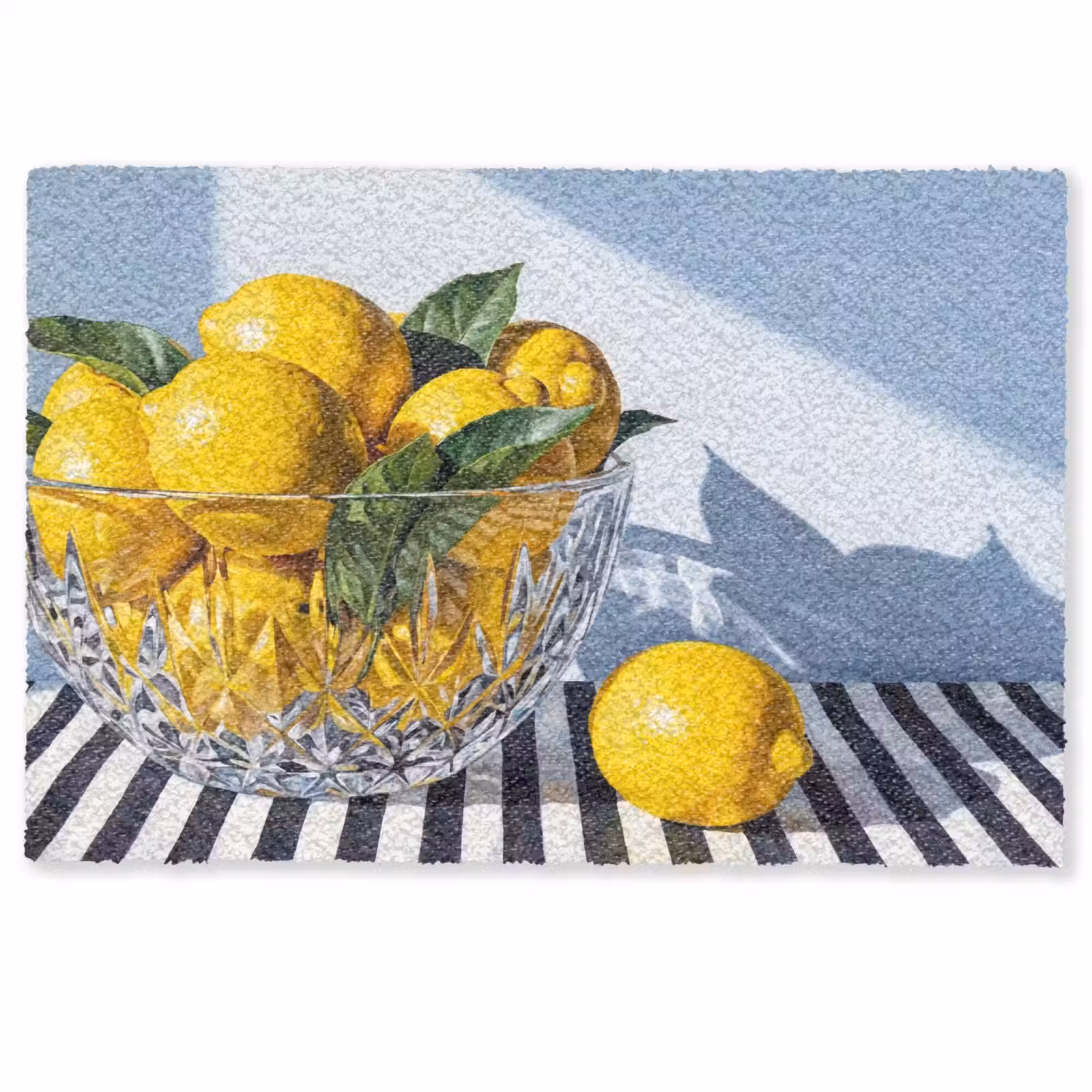 Doormat - Lemons - Fruit - Yellow - Citroenen - Fruit - Geel Deurmat klein