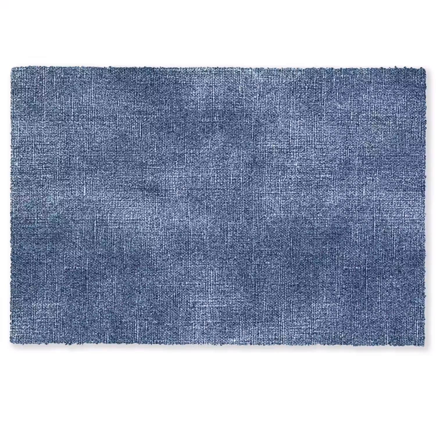 Linnen - Textuur - Patroon - Denim - Rustiek Deurmat klein 898 -zkaufland3d