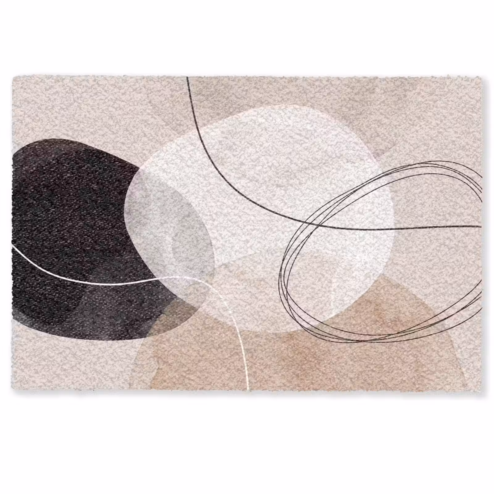 Doormat - Lines - Wavy - Art - Lijnen - Golvend - Kunst Deurmat klein