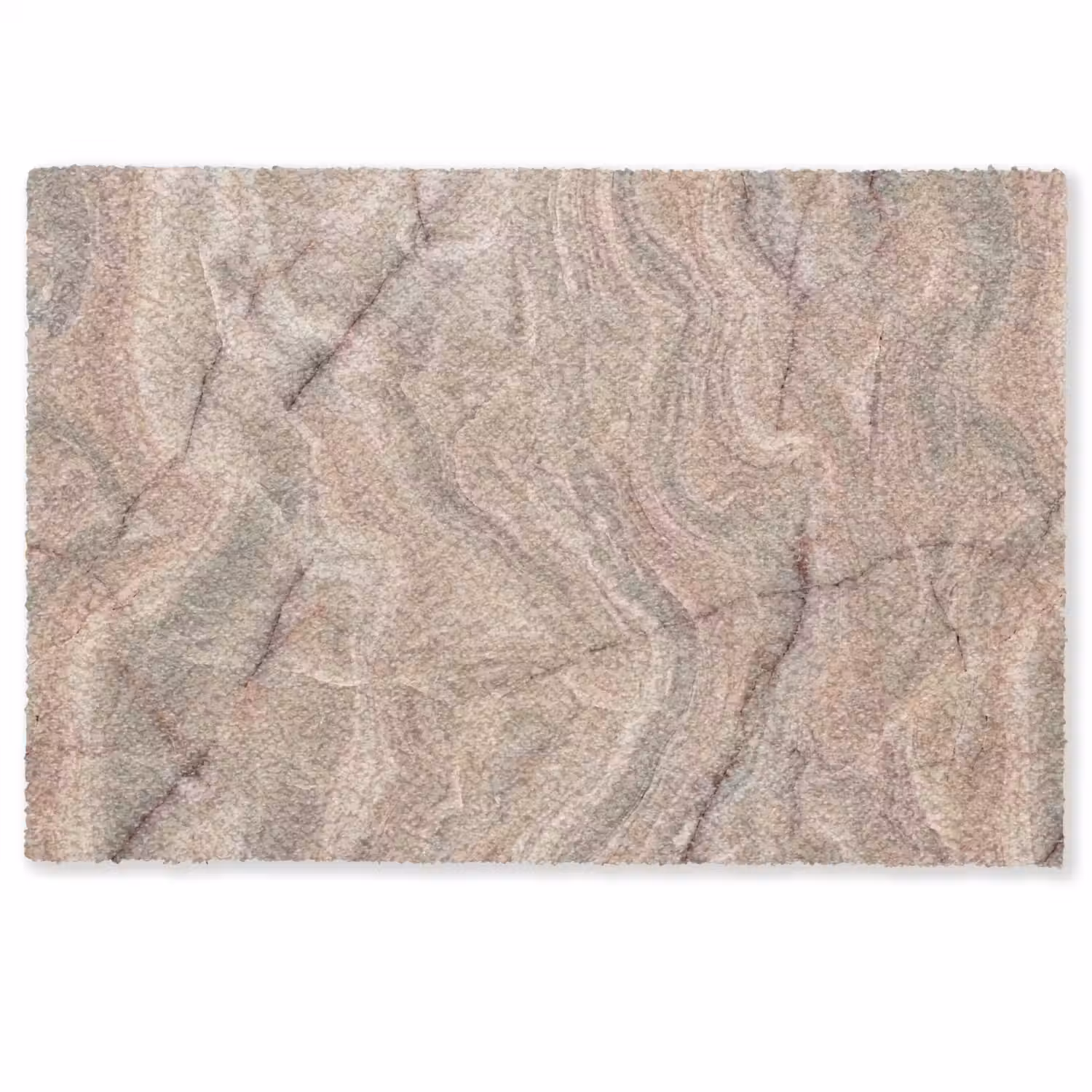 Marmer - Patroon - Abstract - Beige - Groen Deurmat klein -zkaufland3d