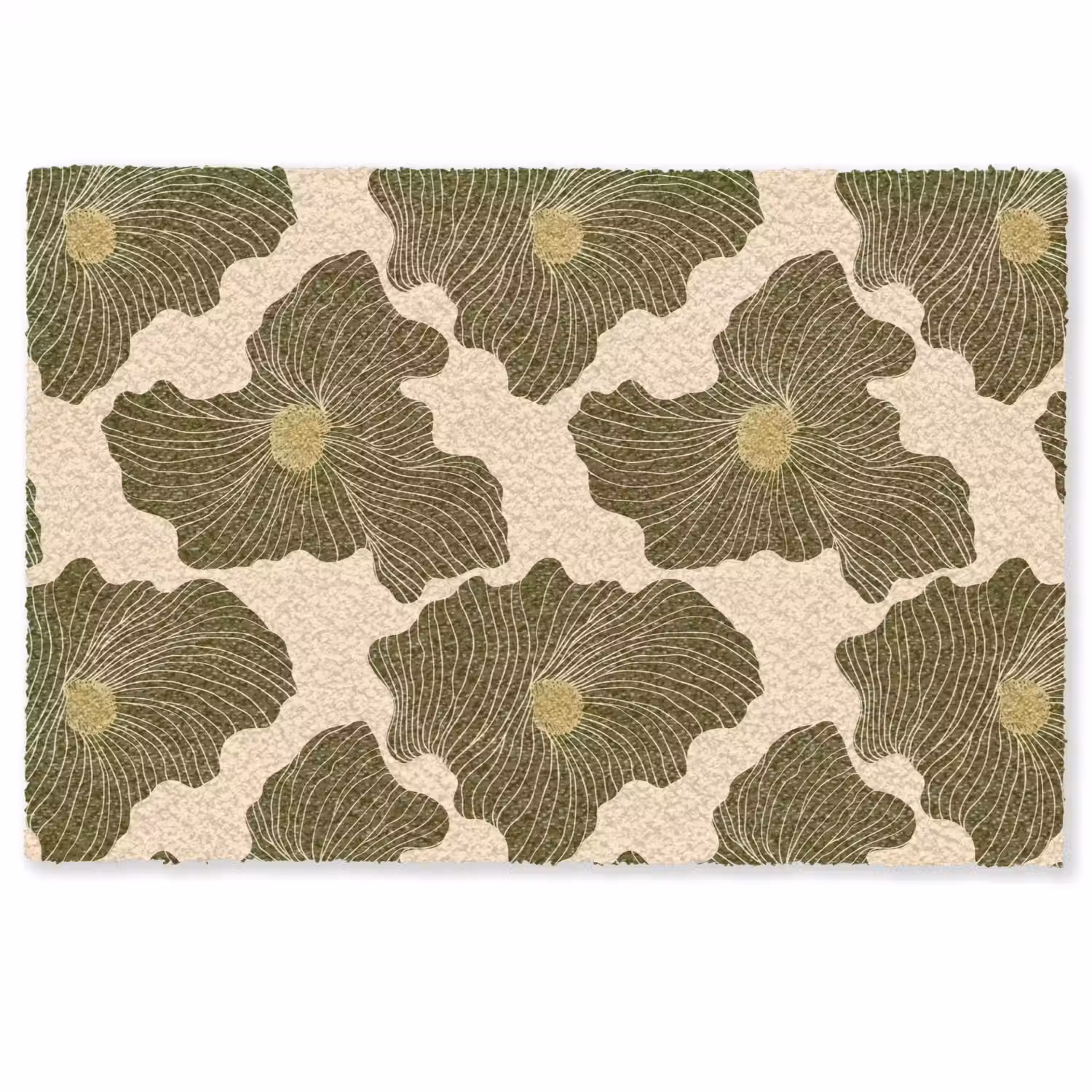 Modern - Abstract - Groen Deurmat klein 898 -zkaufland3d