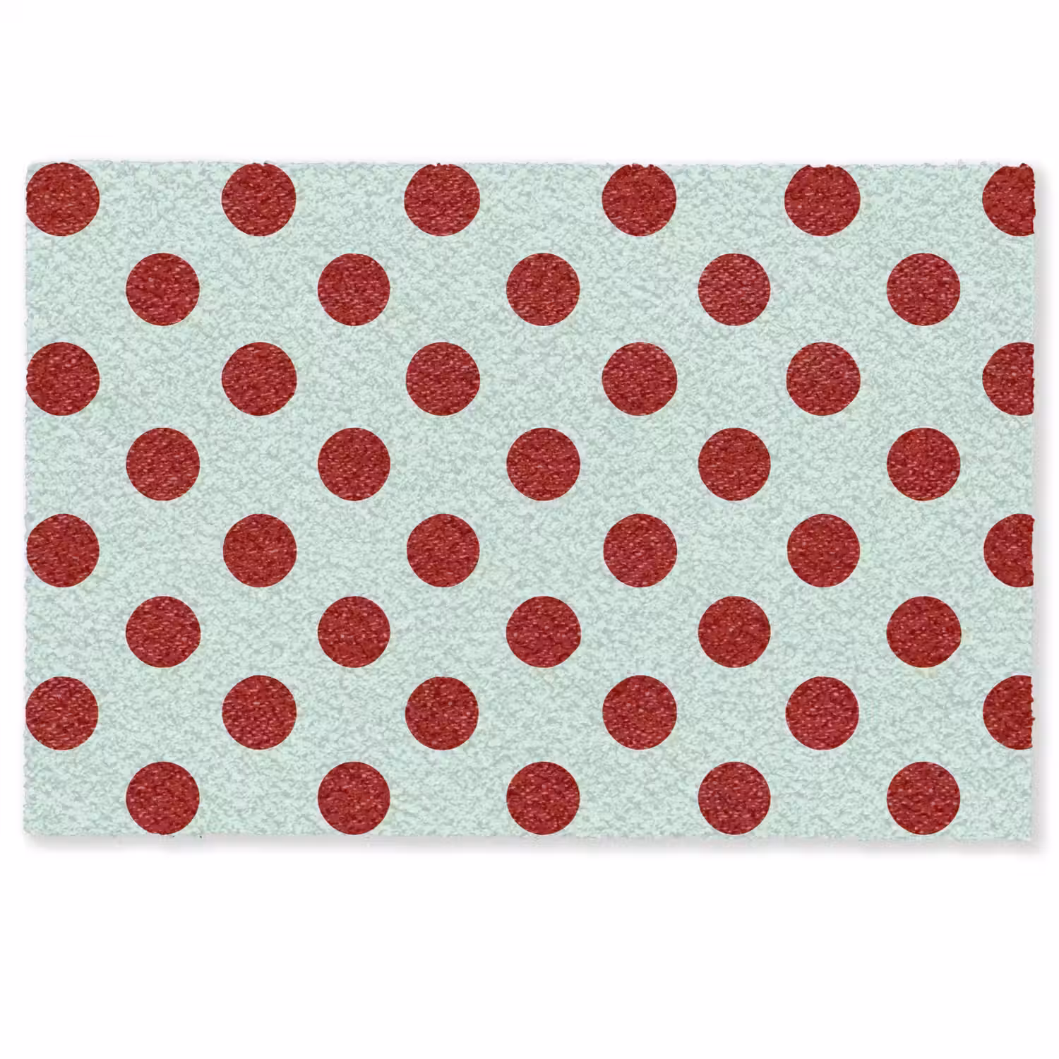 Polka - Dots - Rood Deurmat klein 898 -zkaufland3d