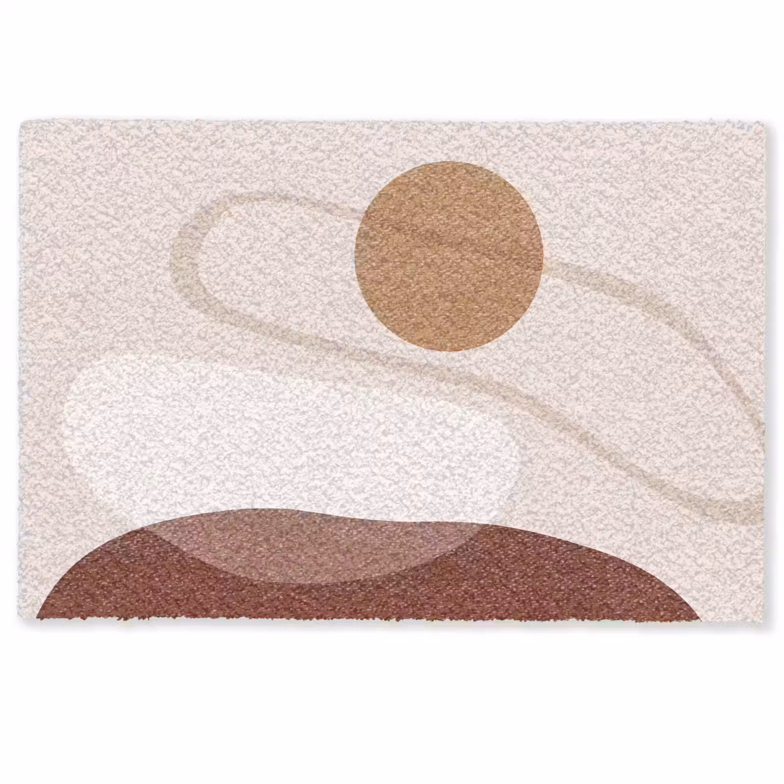 Doormat - Shapes - Organic - Art - Vormen - Organisch - Kunst Deurmat klein