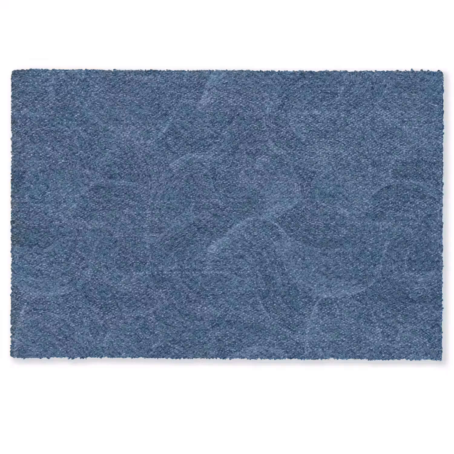 Golven - Textuur - Patroon - Blauw Deurmat klein 898 -zkaufland3d