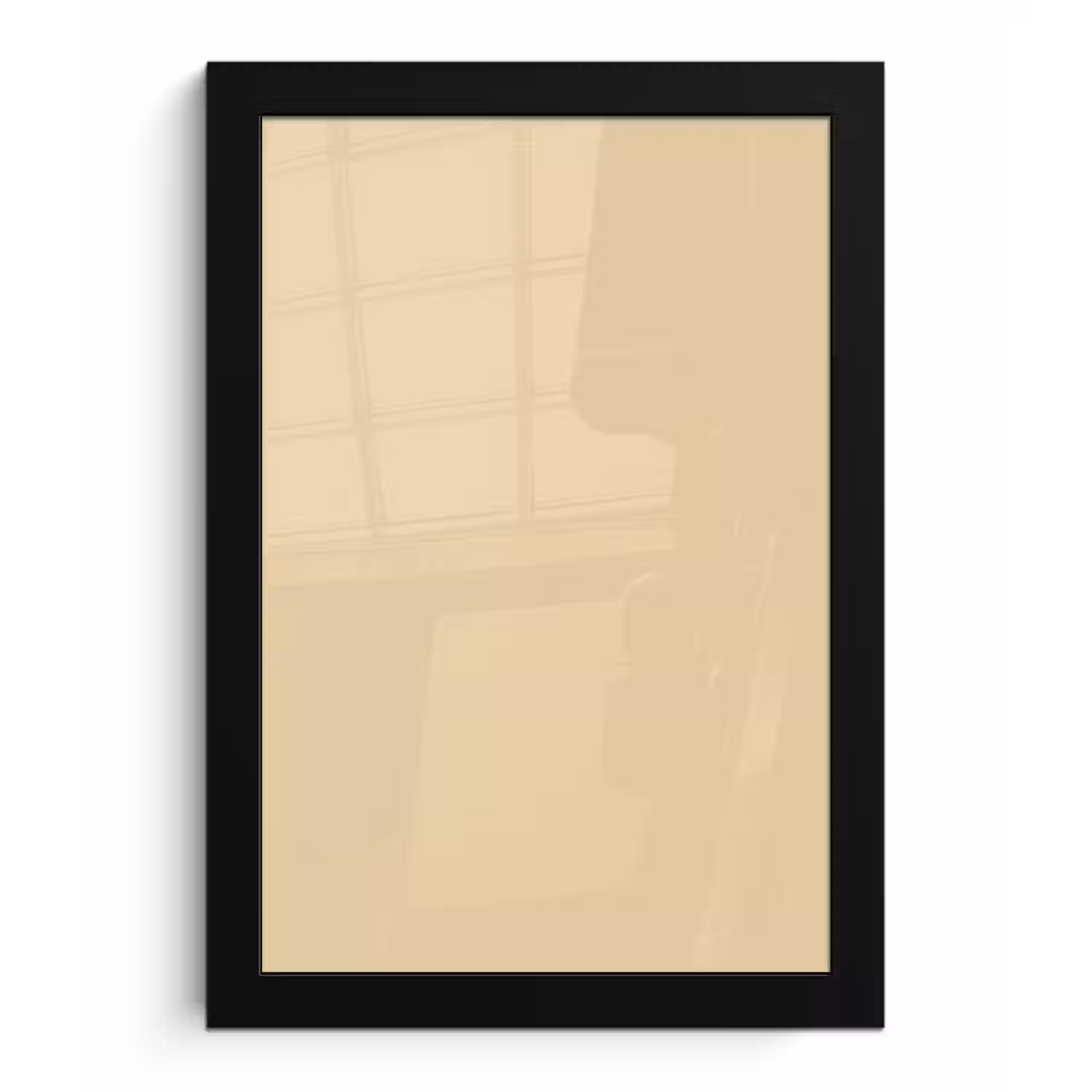 Desert - Sand - Nude fotolijst zwart zonder passe partout klein 224 -3d