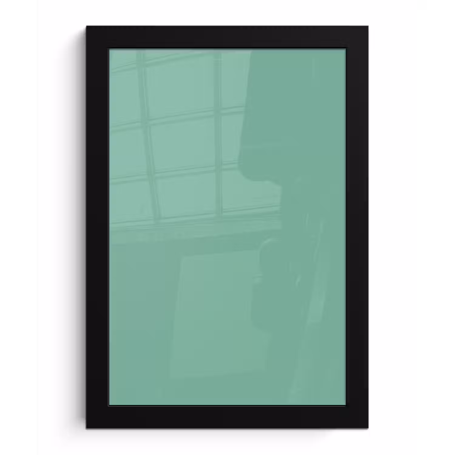 Ocean - Jade - Groen fotolijst zwart zonder passe partout klein 224 -3d