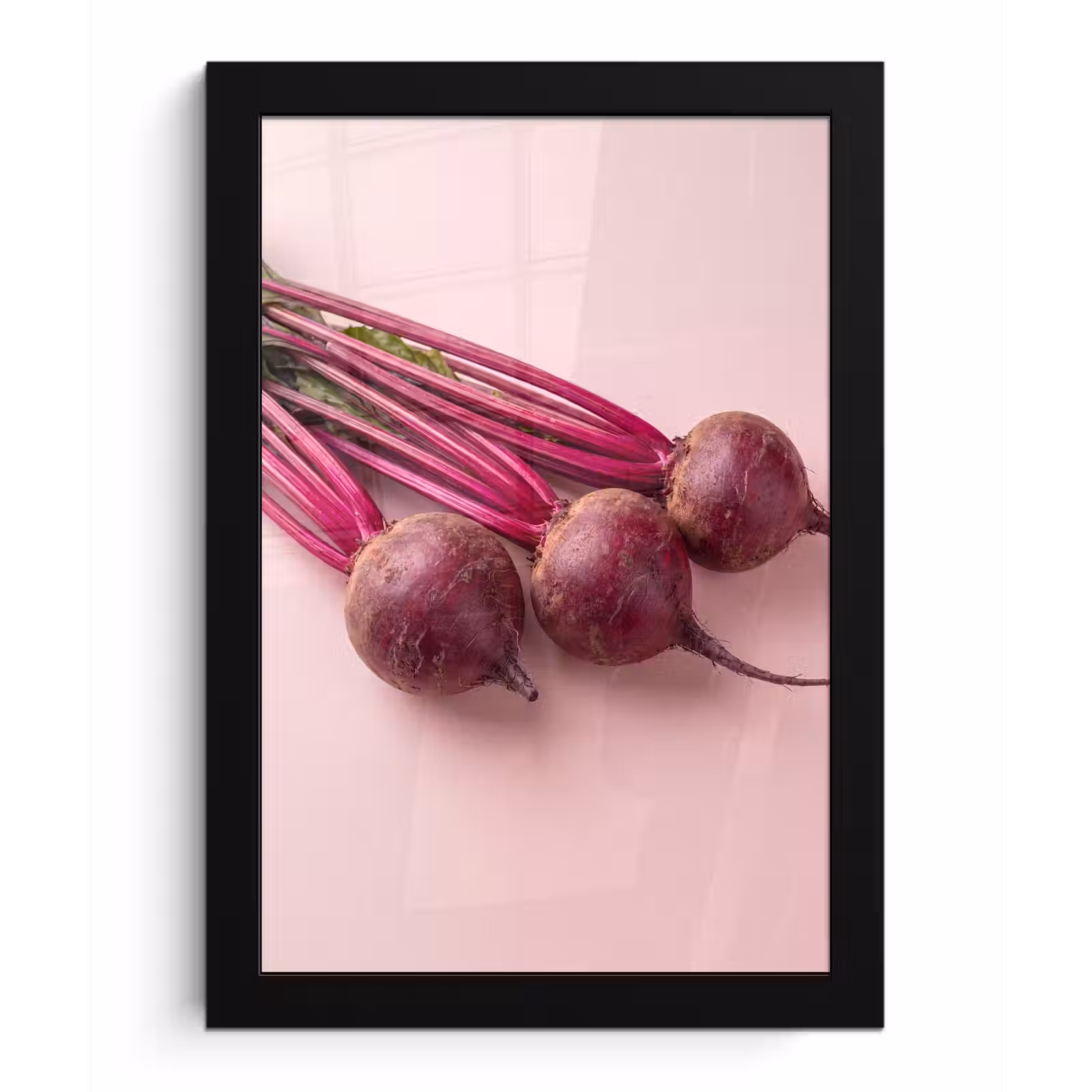Framed Prints - Vegetables - Red - Fresh - Groente - Rood - Vers fotolijst zwart zonder passe partout klein