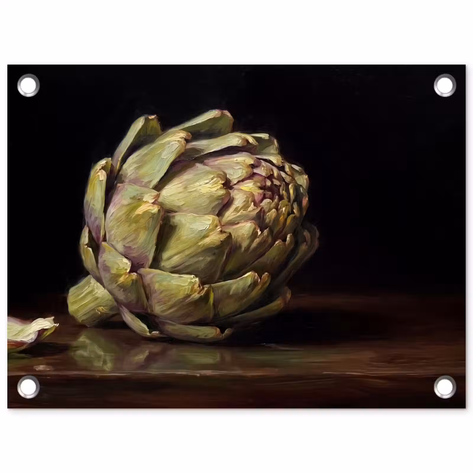 Garden Poster - Artichoke - Food - Classic - Artichok - Eten - Klassiek tuinposter los doek klein