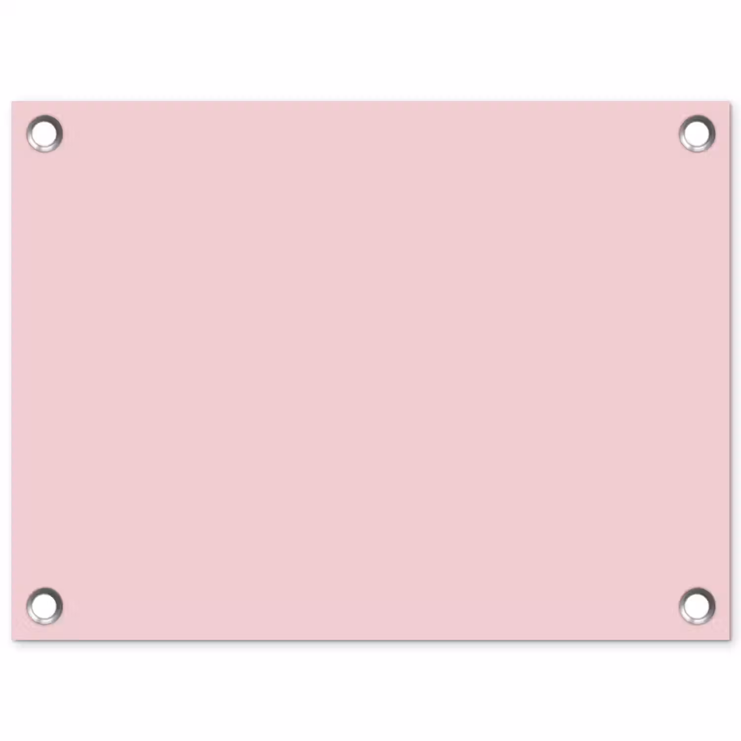 Blush - Pink - Roze tuinposter los doek klein 239 -3d