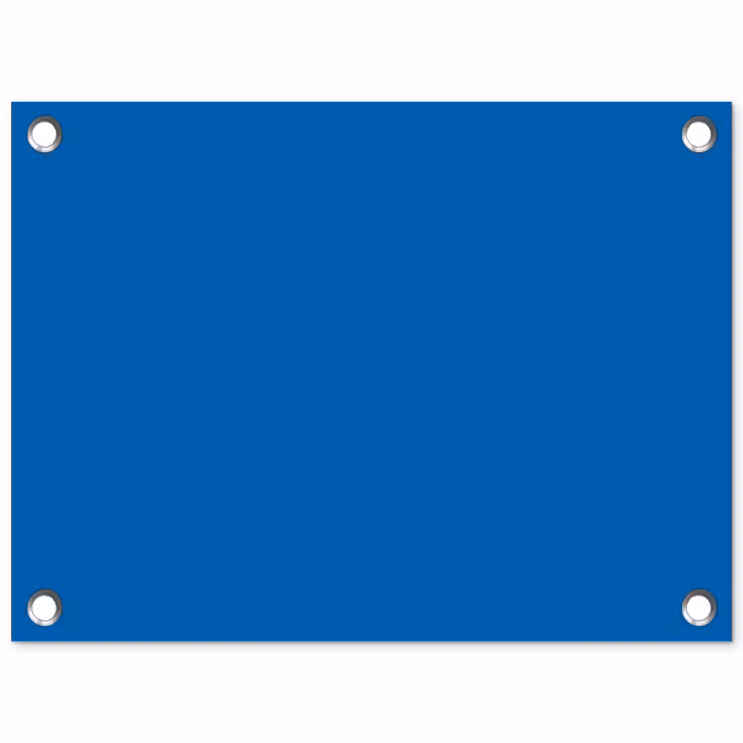 Classic - Azure - Blauw tuinposter los doek klein 239 -3d