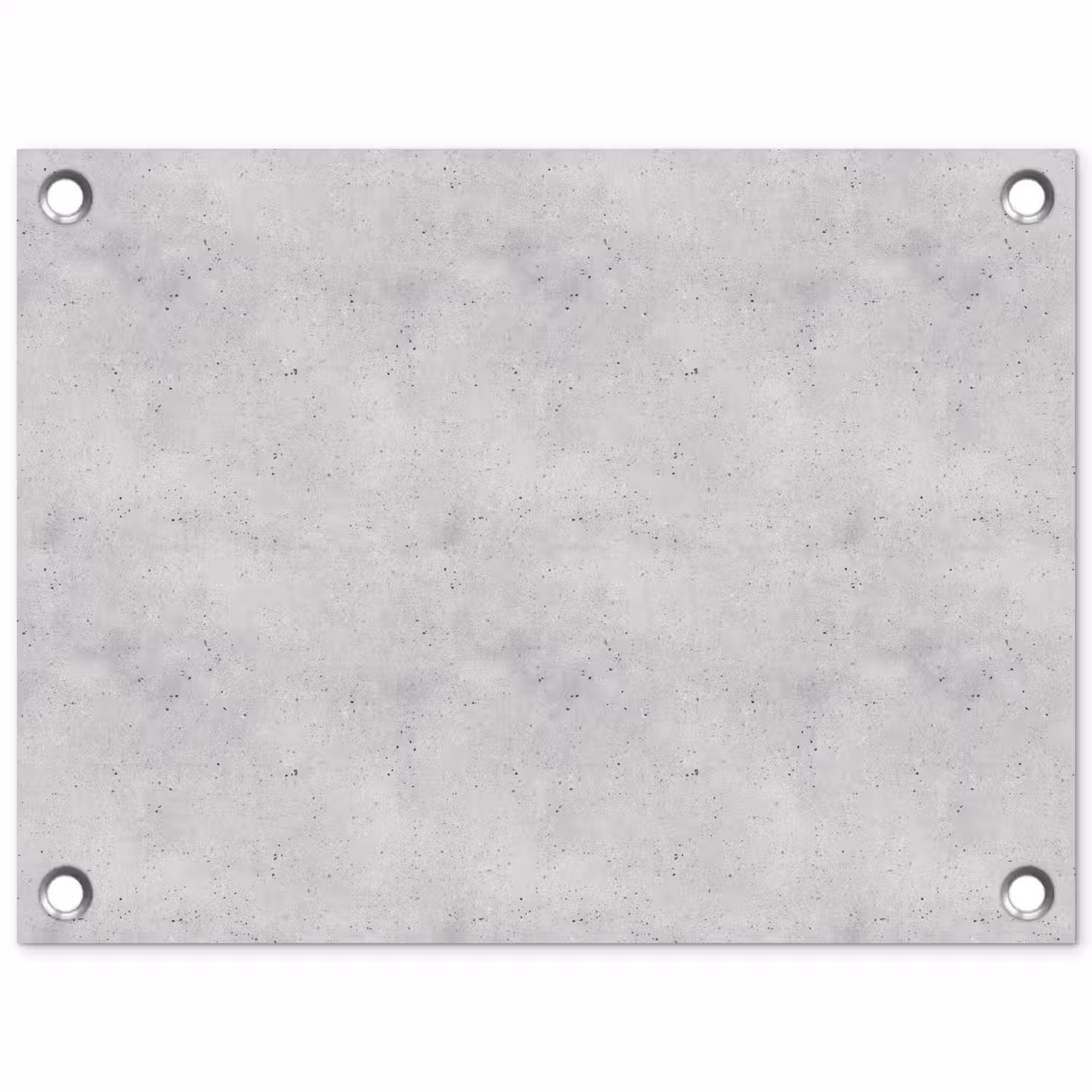 Grijs - Beton - Neutraal tuinposter los doek klein 239 -3d