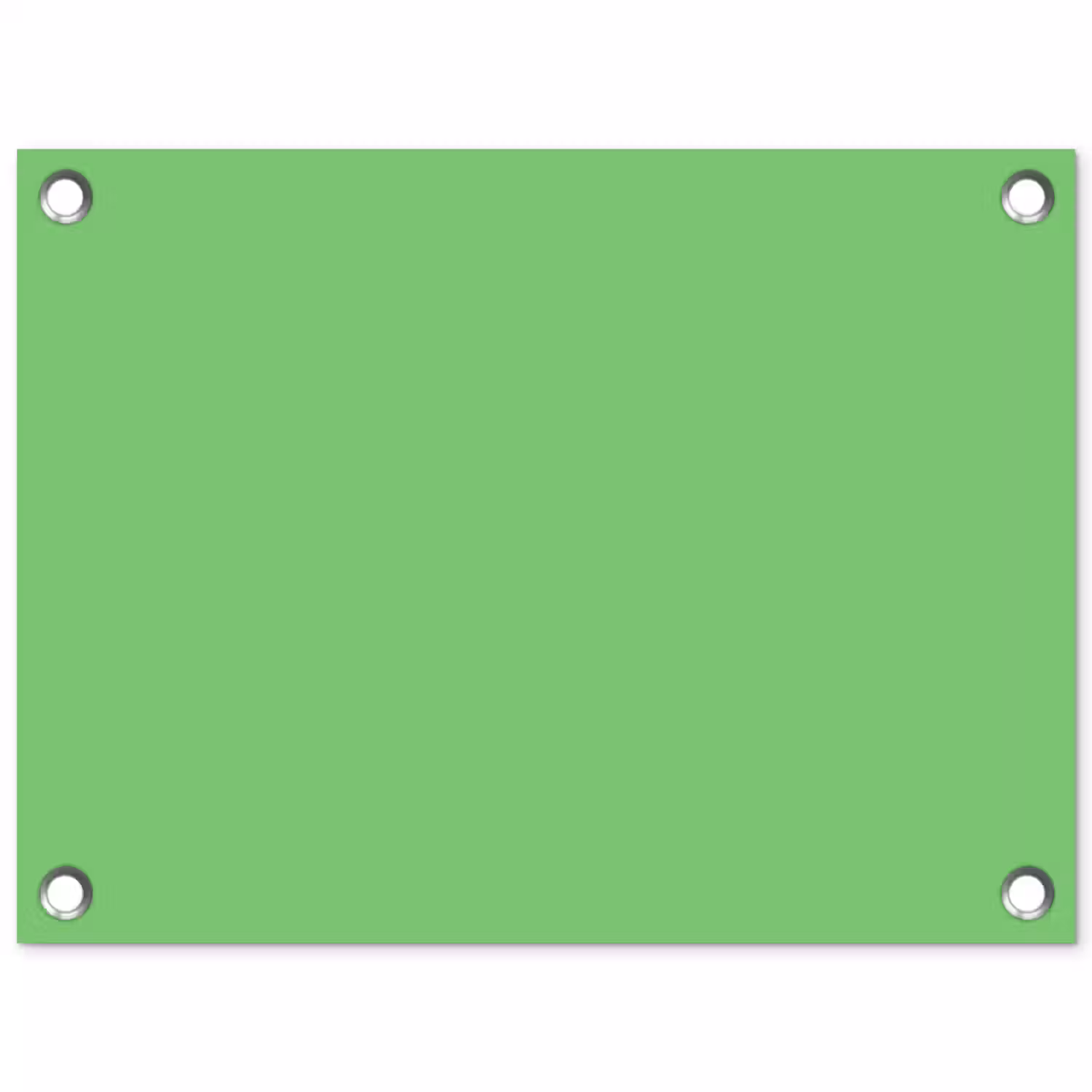Meadow - Green - Groen tuinposter los doek klein 239 -3d