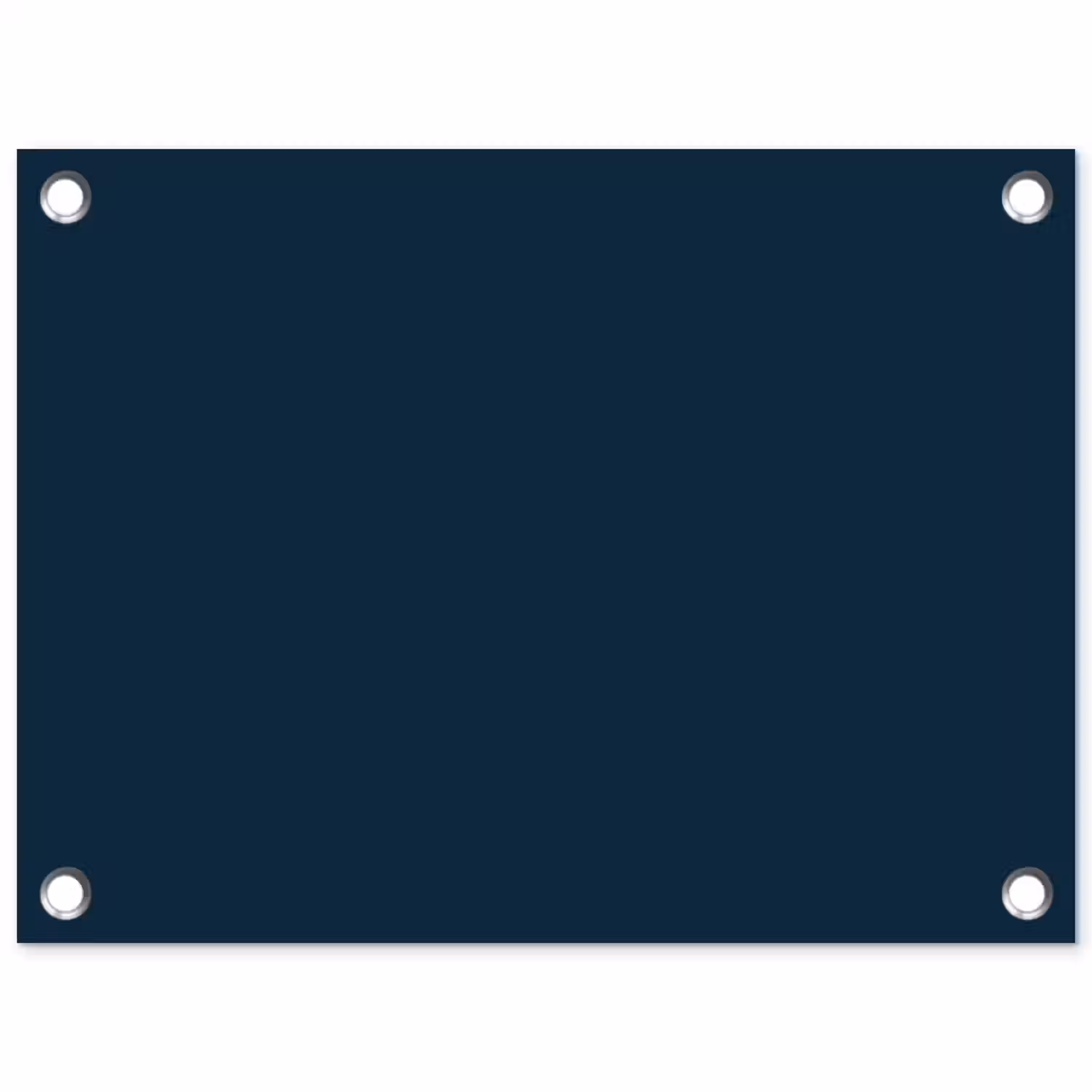Midnight - Blue - Blauw tuinposter los doek klein 239 -3d