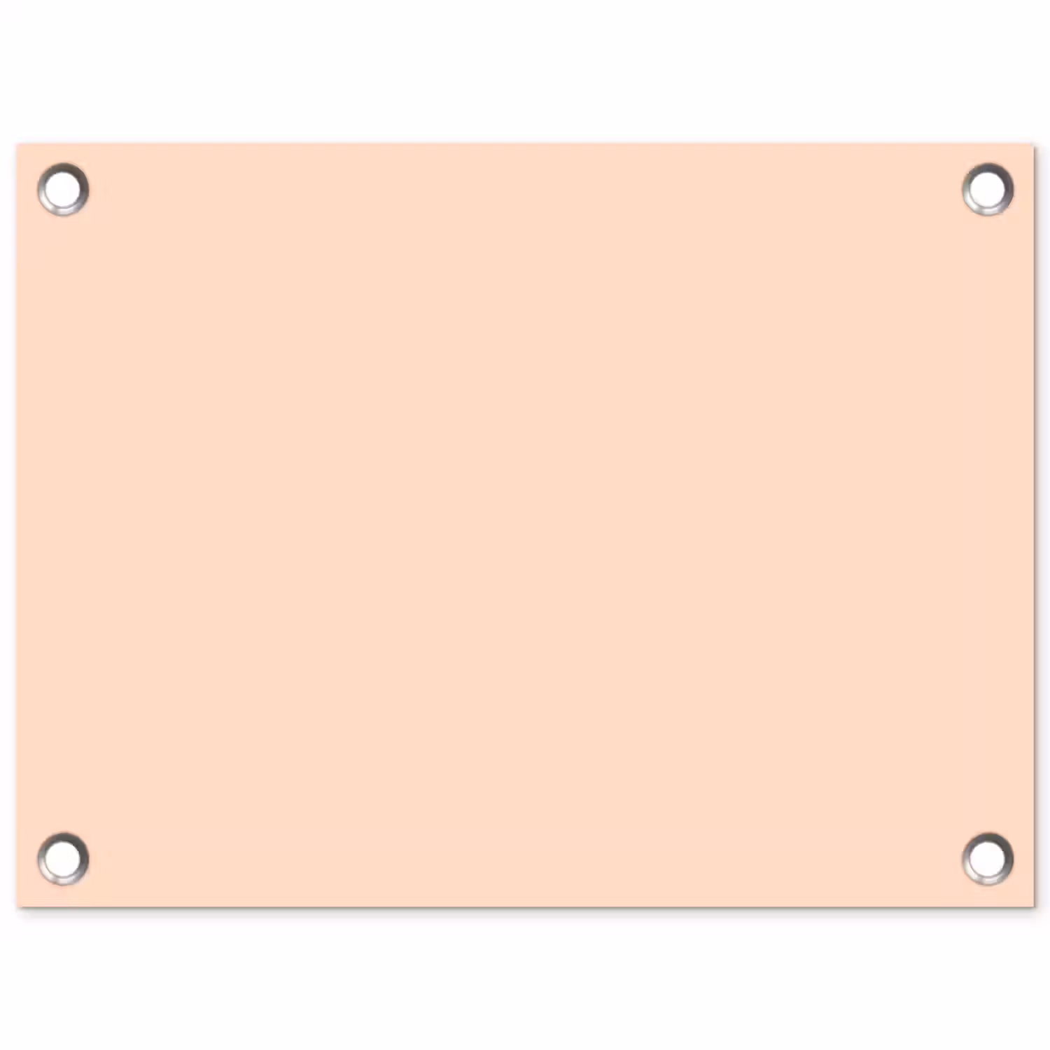 Pale - Peach - Nude tuinposter los doek klein 239 -3d