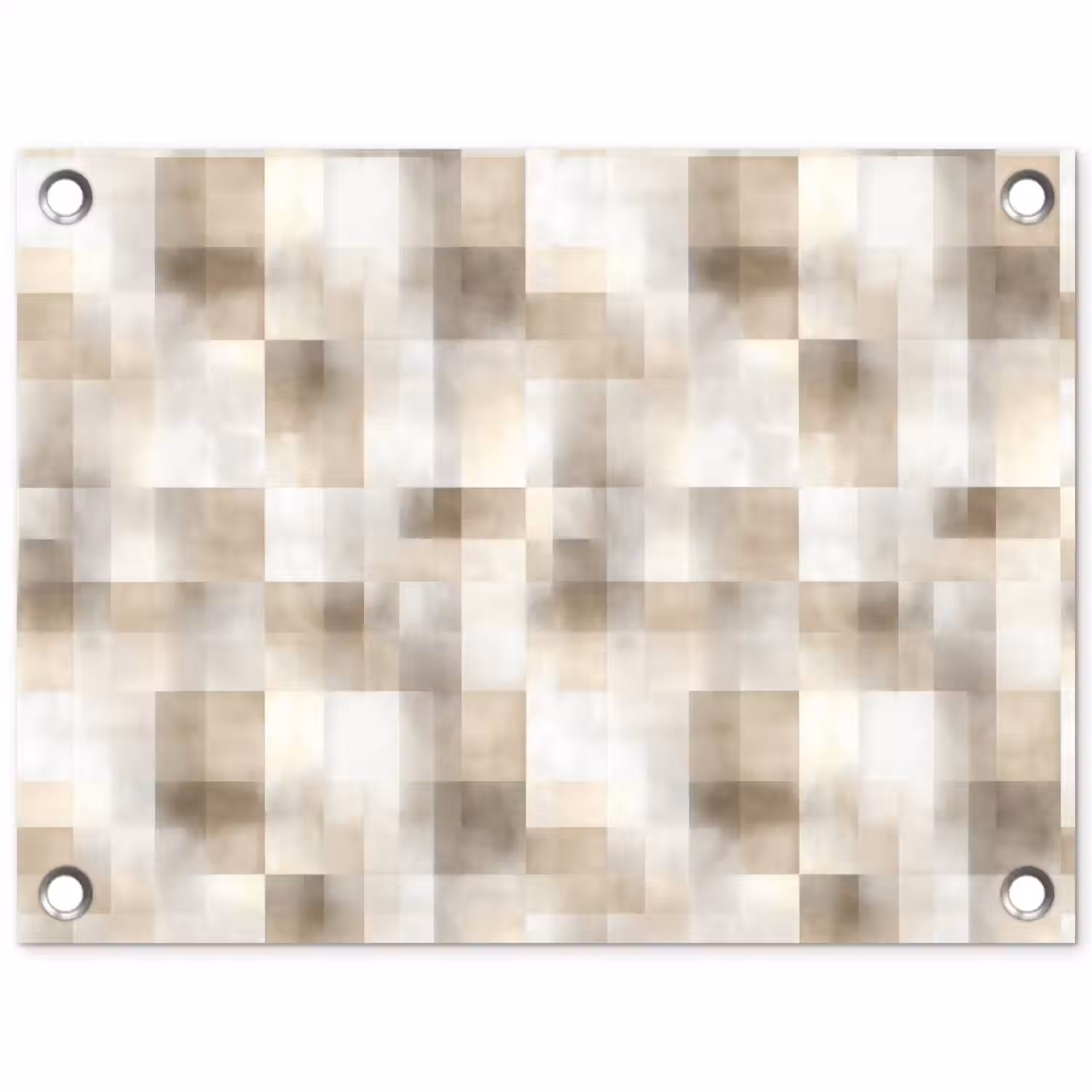Textuur - Linnen - Beige tuinposter los doek klein 239 -3d