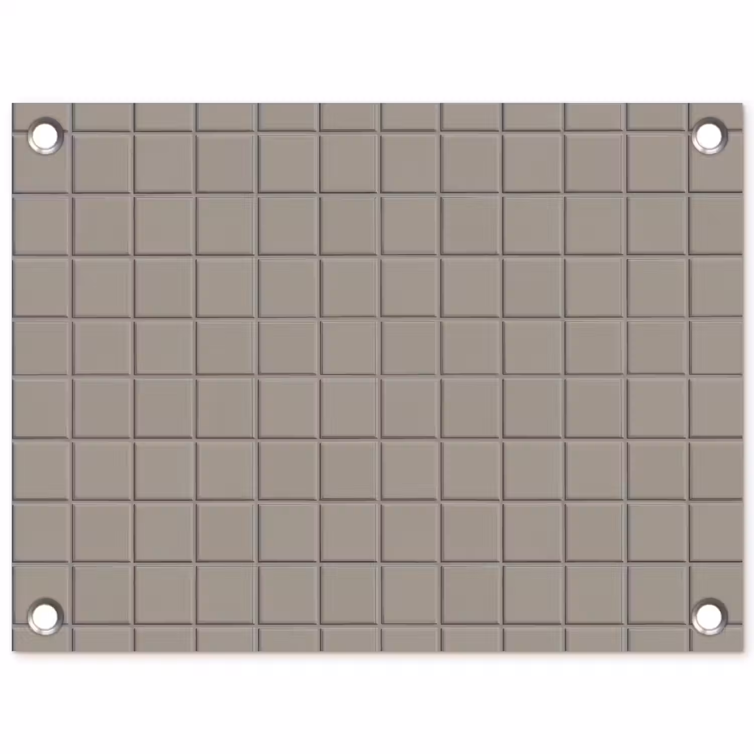 Tegel - Patroon Kiezel - Grijs tuinposter los doek klein 239 -3d