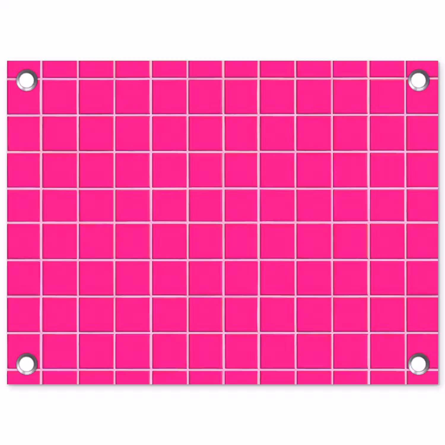 Tegels - Vierkant - Fuchsia tuinposter los doek klein 239 -3d
