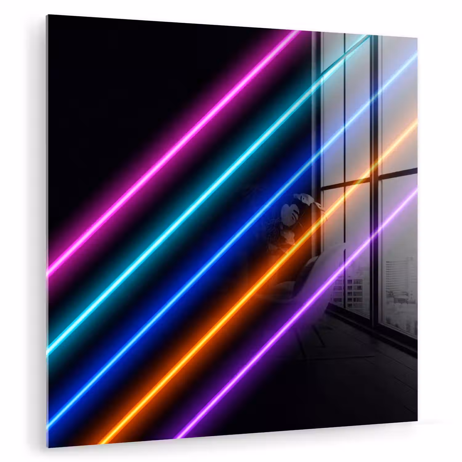 Esthetiek - Retro - Neon plexiglas 5mm klein -zzzproduct_nieuw