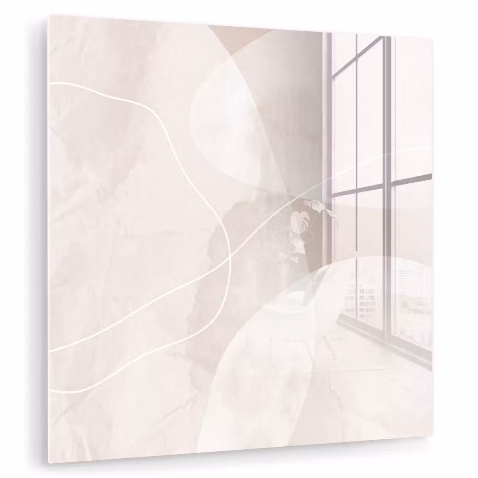 Glass Print - Art - Lines - Modern - Kunst - Lijnen - Modern plexiglas 5mm klein