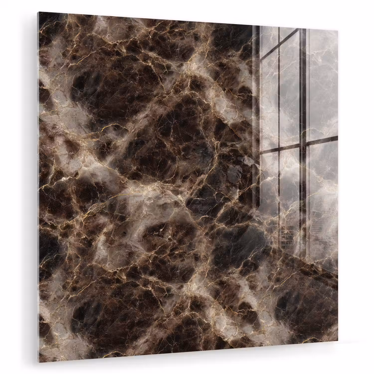 Bruin - Goud - Marmer plexiglas 5mm klein 11 -zzzproduct_nieuw
