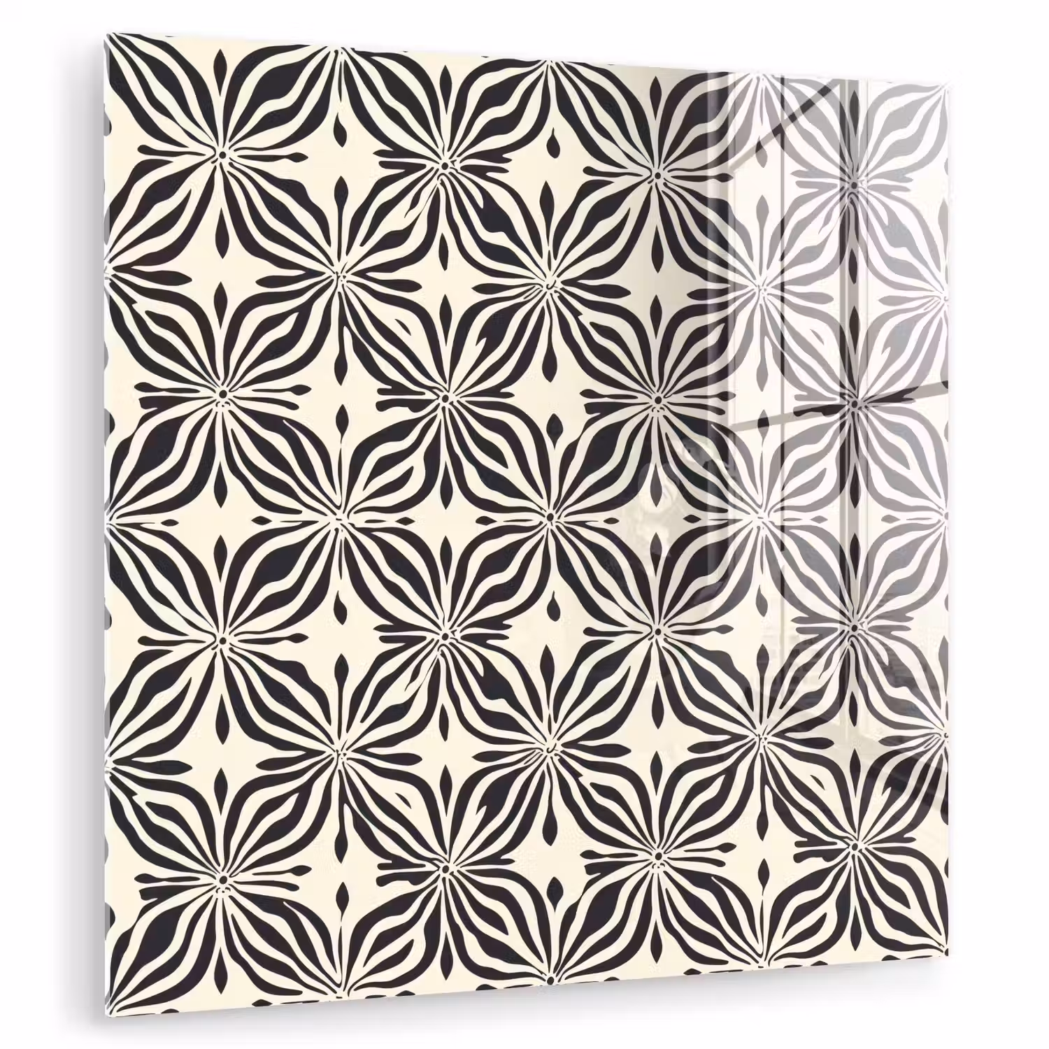 Grafisch - Patroon - Zwart plexiglas 5mm klein 11 -zzzproduct_nieuw