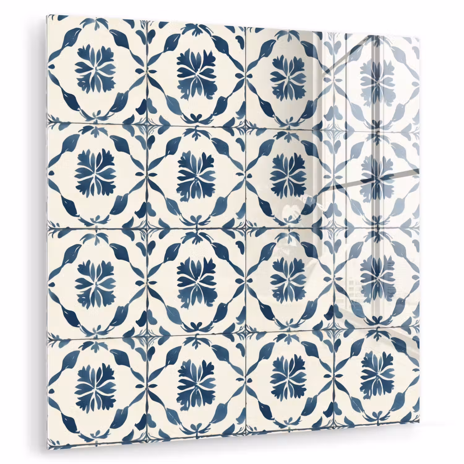 Grafisch - Tegel - Blauw plexiglas 5mm klein 11 -zzzproduct_nieuw