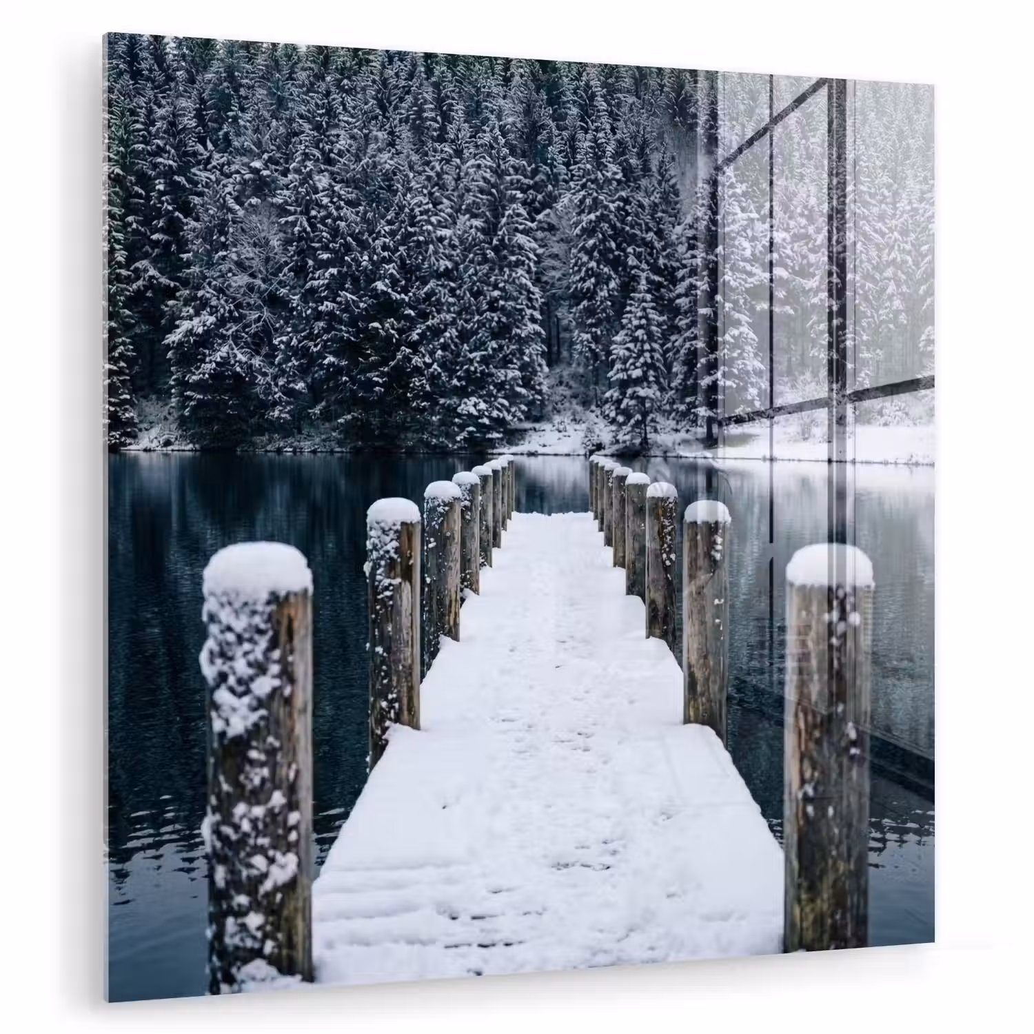 Steiger - Meer - Sneeuw - Bergen - Rustgevend plexiglas 5mm klein -zzzproduct_nieuw