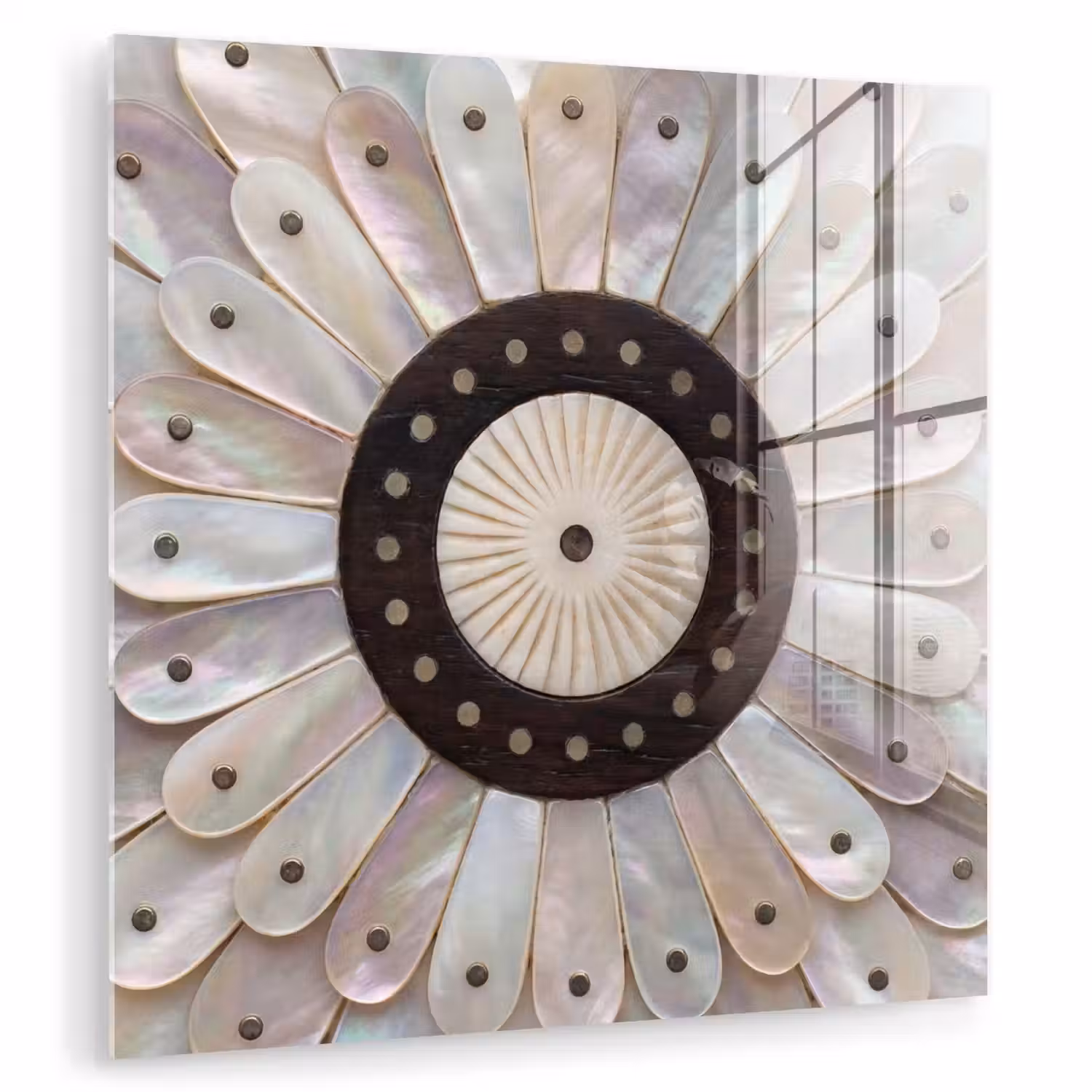Parelmoer - Patroon - Decoratie - Ambacht - Wit plexiglas 5mm klein -zzzproduct_nieuw
