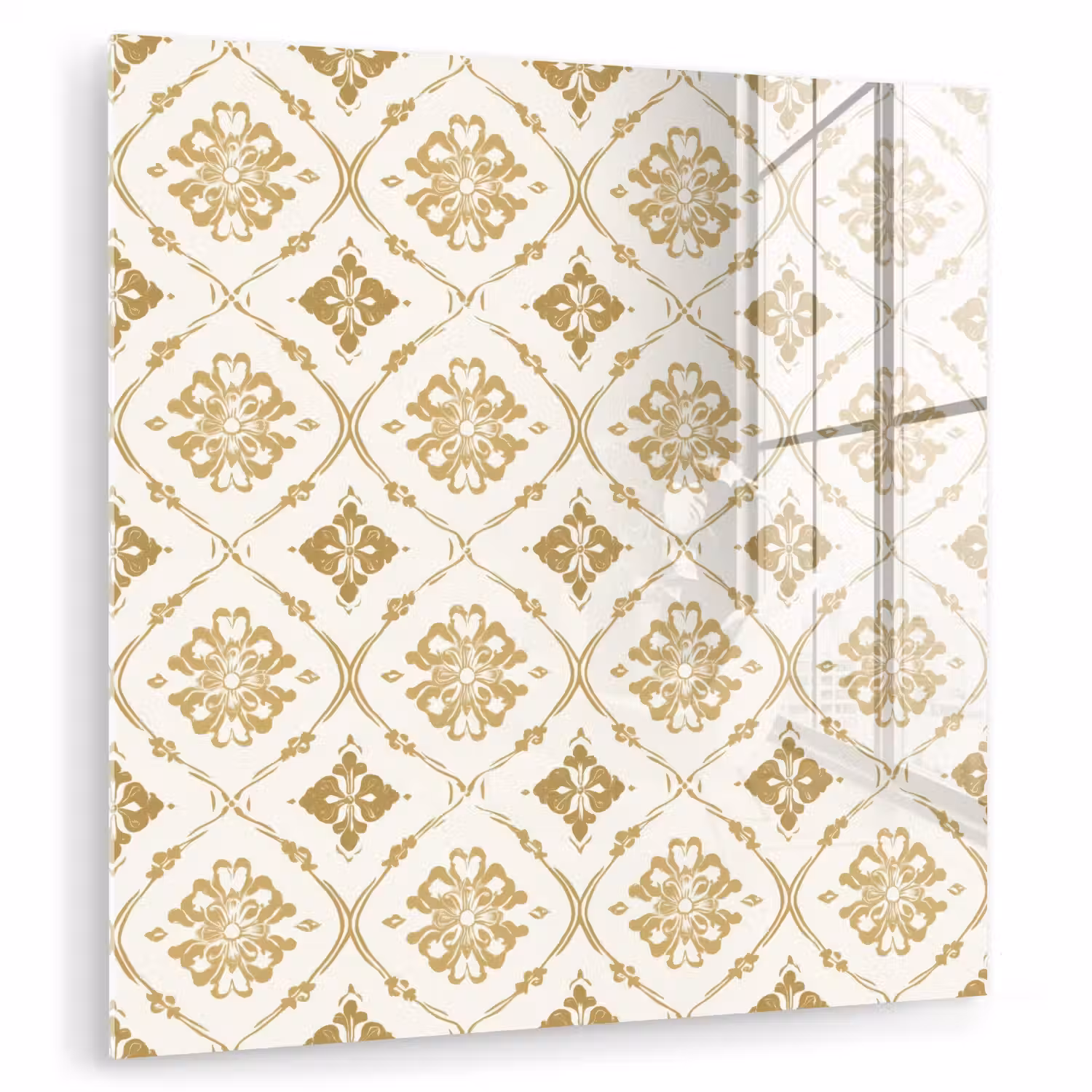 Ornament - Klassiek - Goud plexiglas 5mm klein 11 -zzzproduct_nieuw