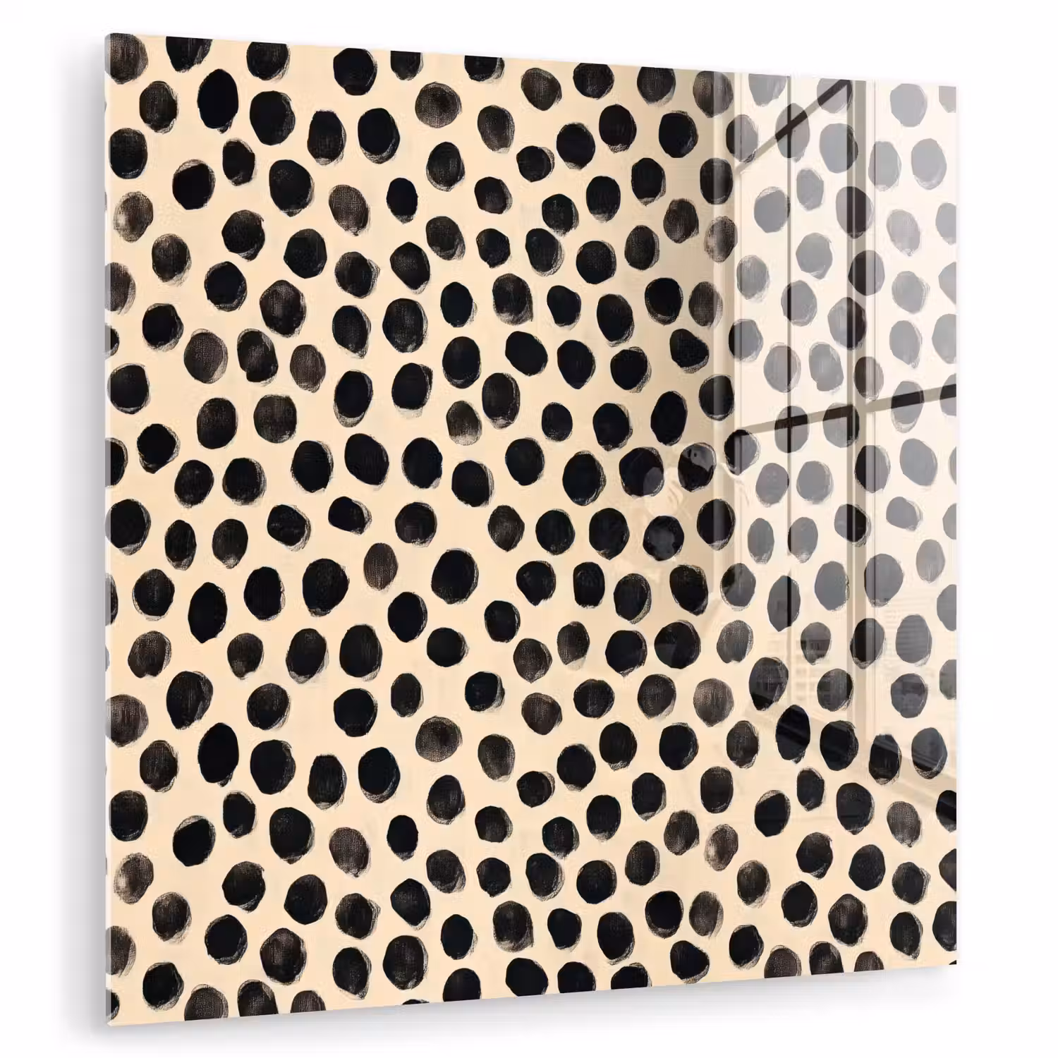 Stippen - Patroon - Zwart plexiglas 5mm klein 11 -zzzproduct_nieuw