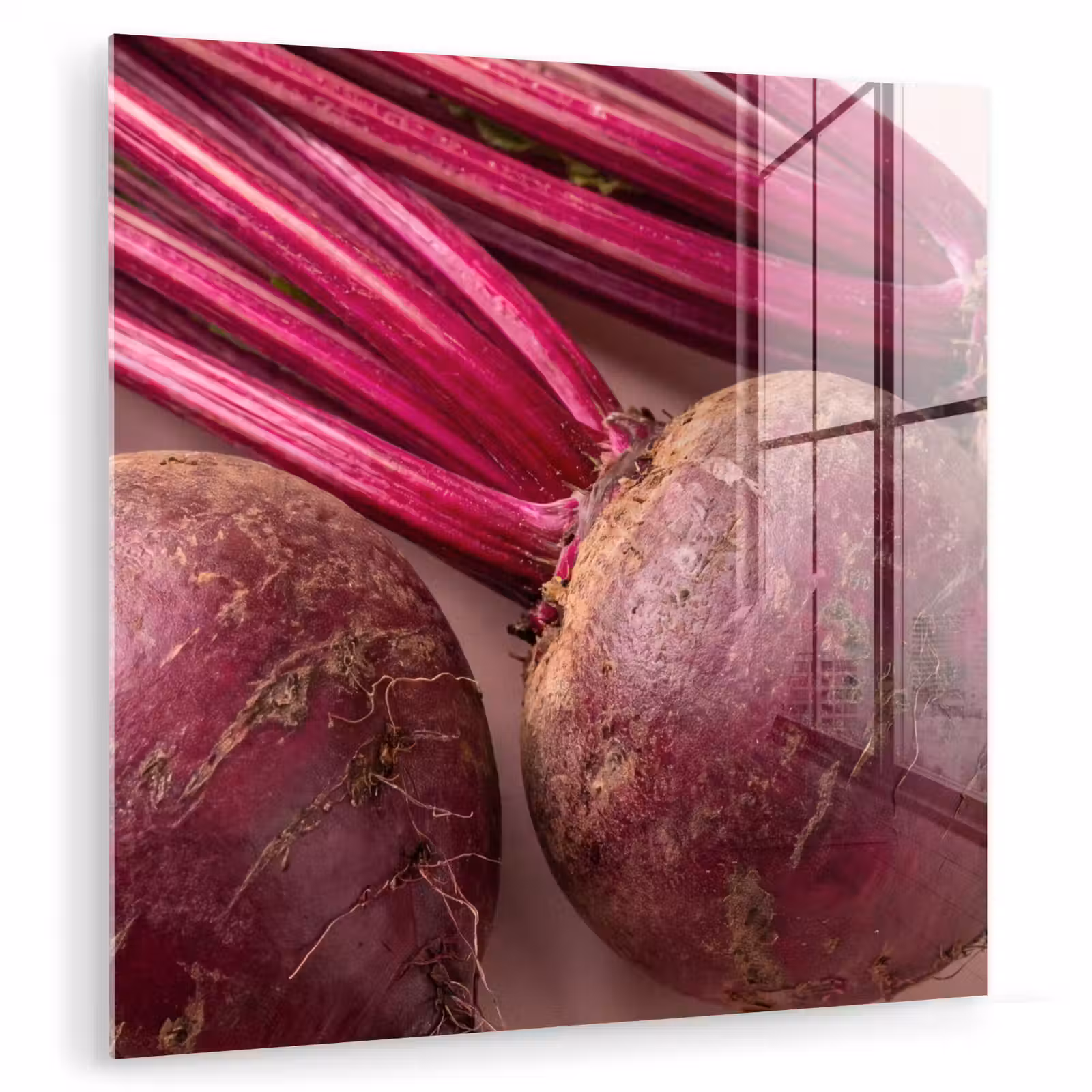 Glass Print - Vegetables - Red - Fresh - Groente - Rood - Vers plexiglas 5mm klein