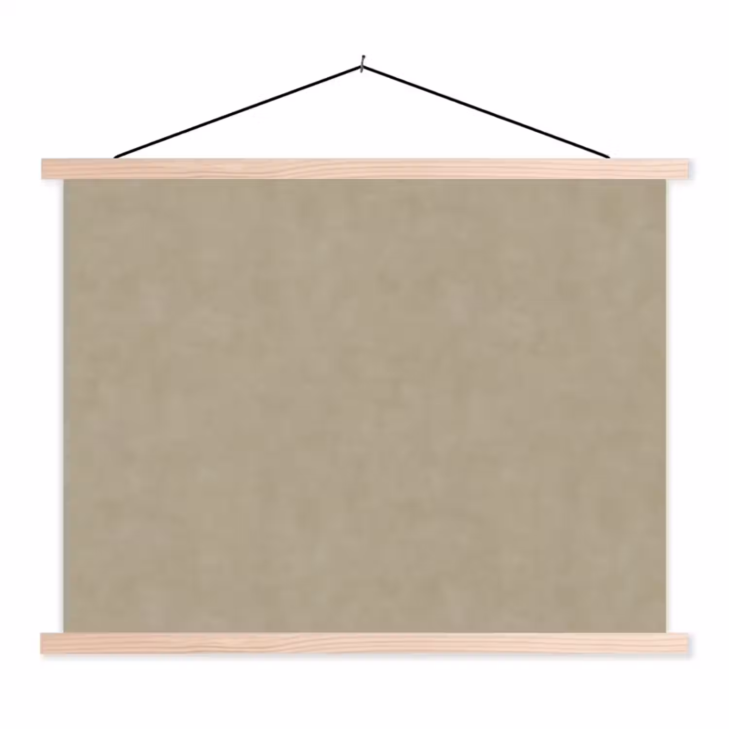 Taupekleur - Gewolkt textuur - Natuurlijk textielposter latten blank klein 122 -3d
