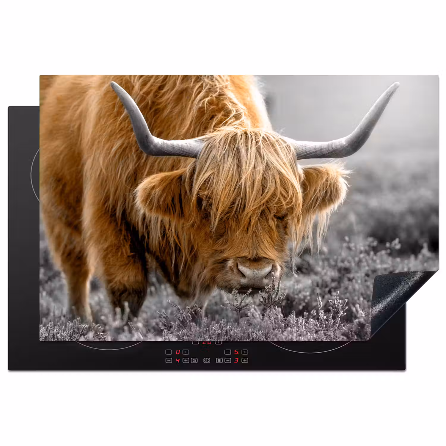 Herfsttinten in de Highlands Inductie beschermer vinyl 3mm klein -3d