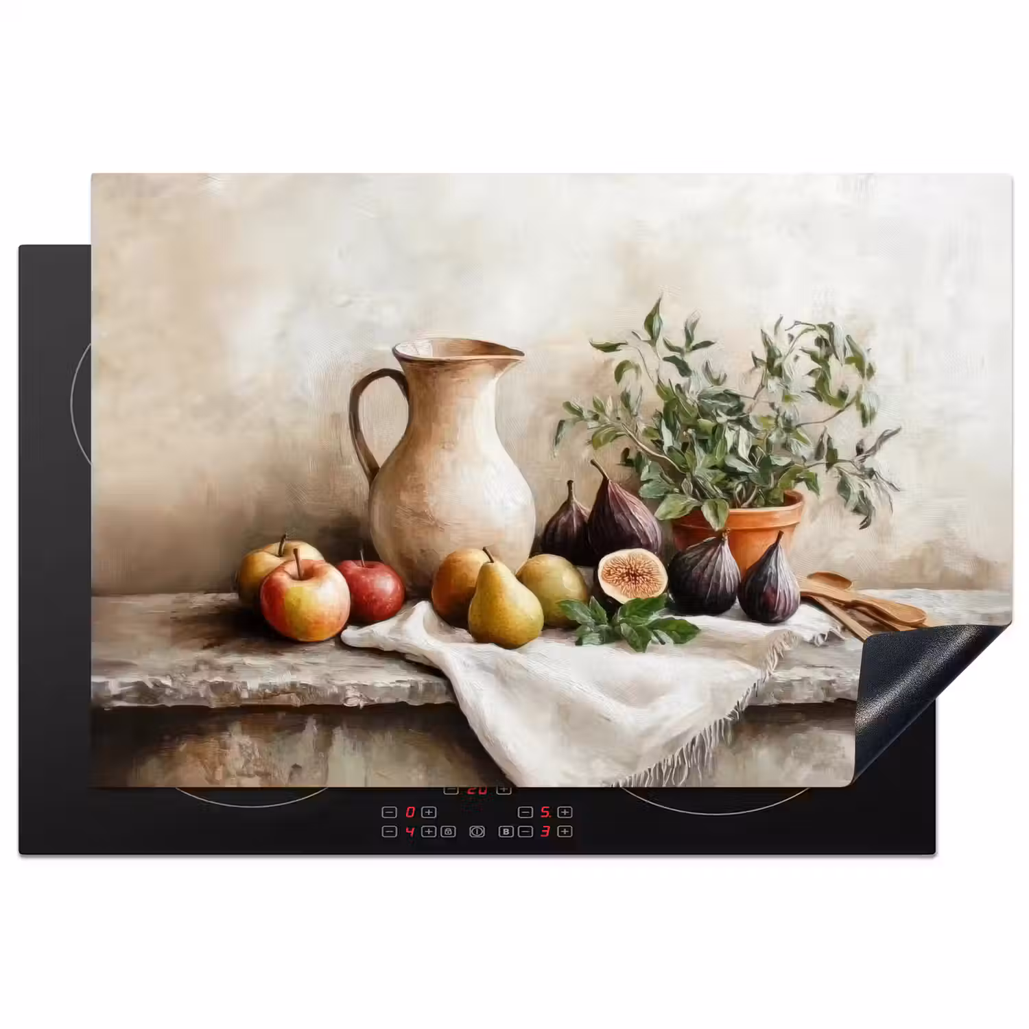 Fruit - Kruiden - Landelijk Inductie beschermer vinyl 3mm klein -3d